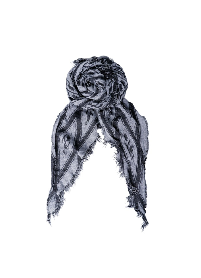 Black Colour - BcAyla Tørklæde i grå/sort