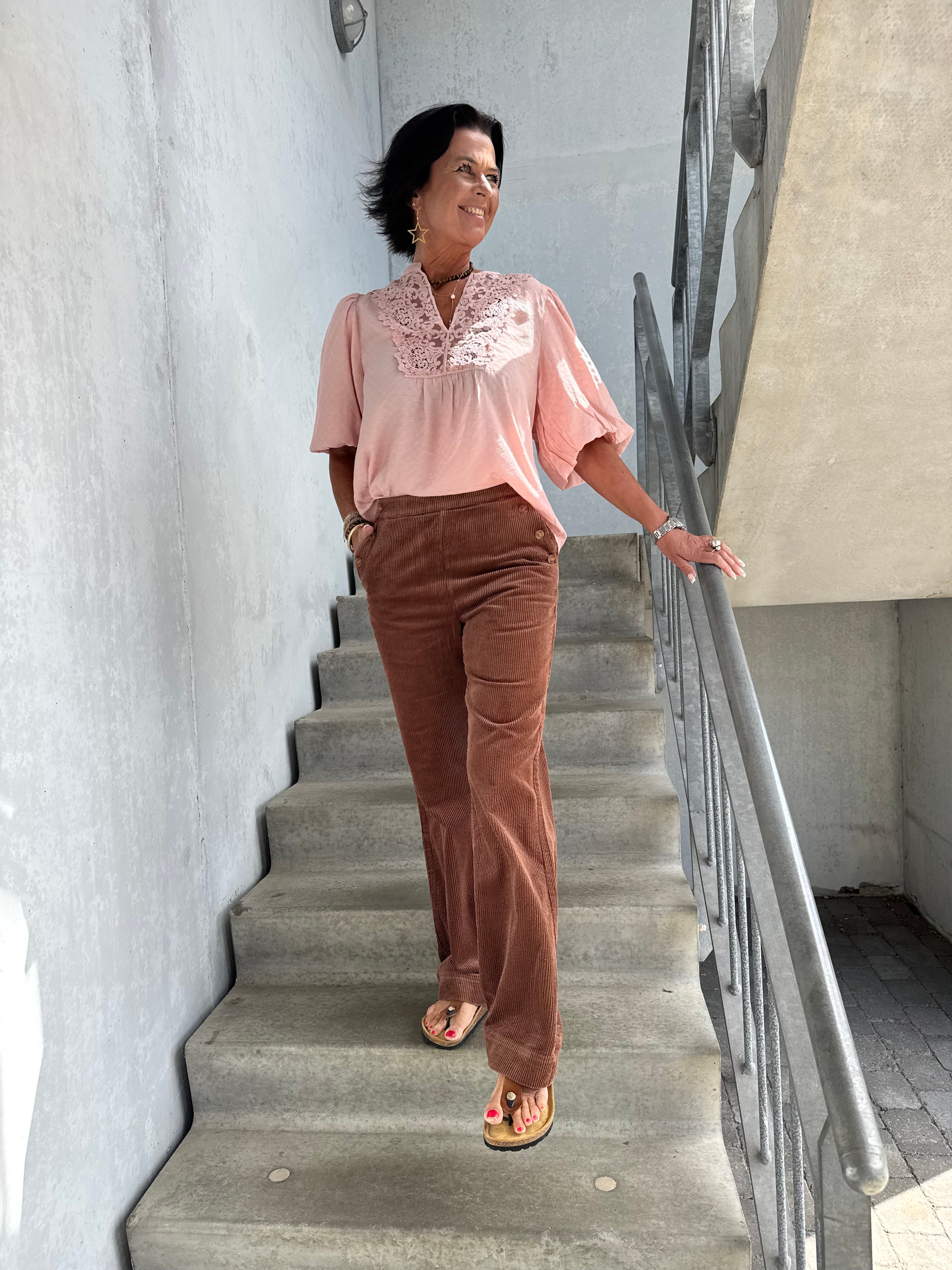 Gossia Bluse - AnnikeGO Bluse i Rose