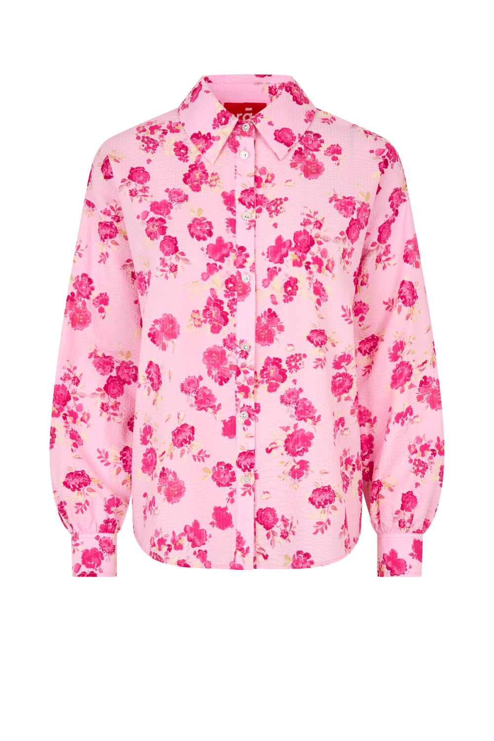 CRÁS Bluse - Ginacras Bluse i Sweet Florals