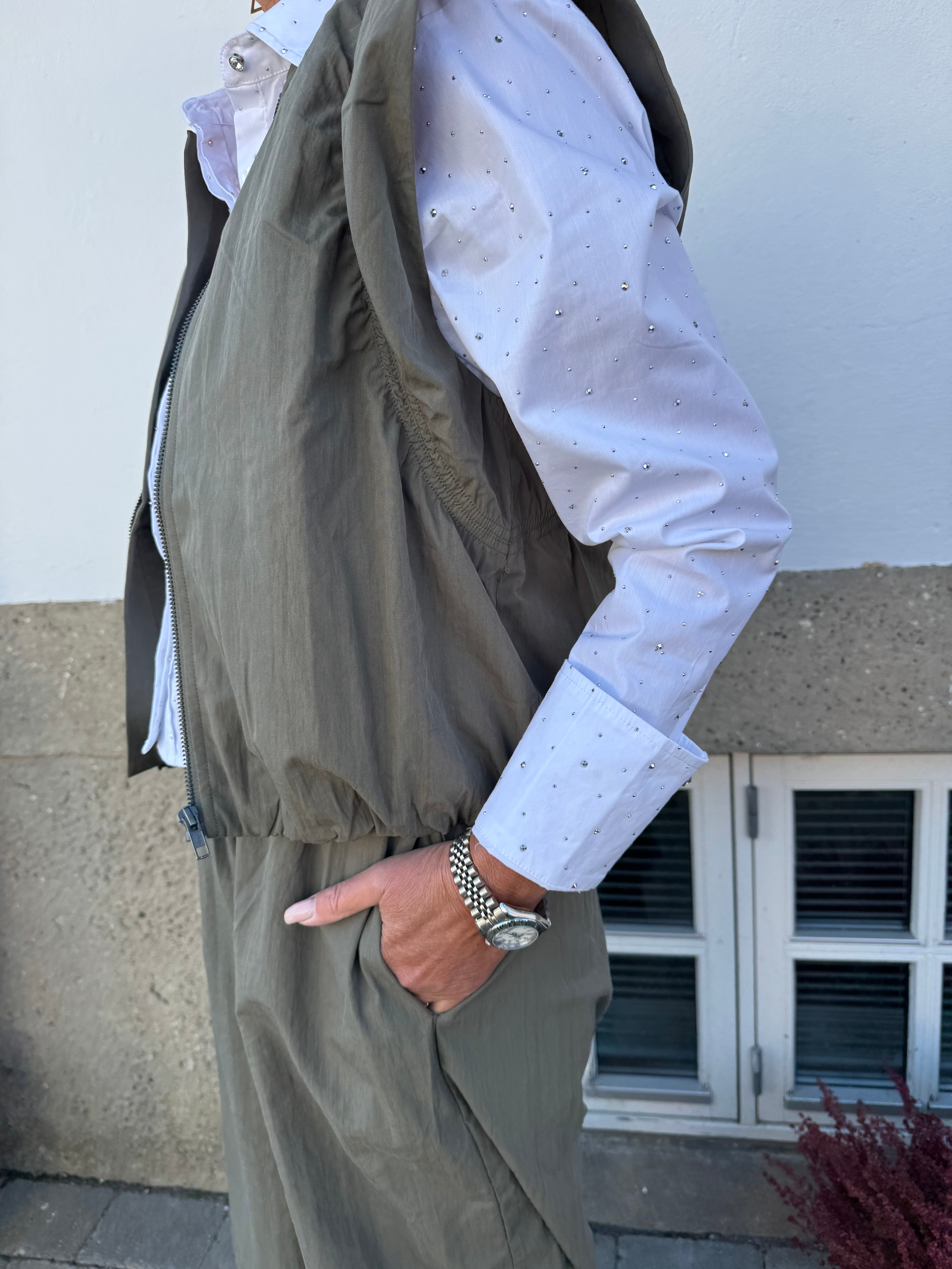 Co´Couture Vest - AcasiaCC Vest i Army