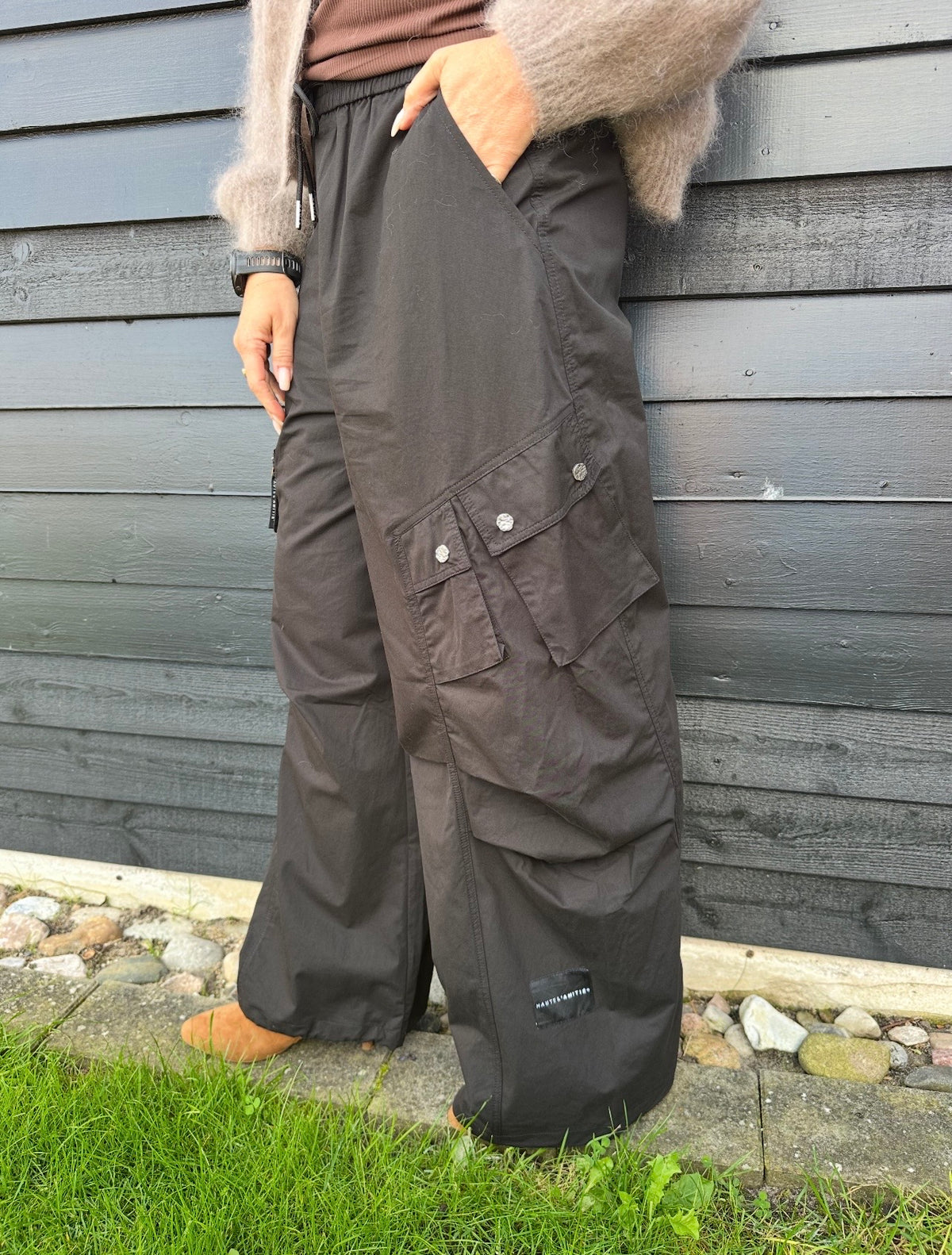 Haute L´amitié Bukser - Air Zip Bukser i Sort