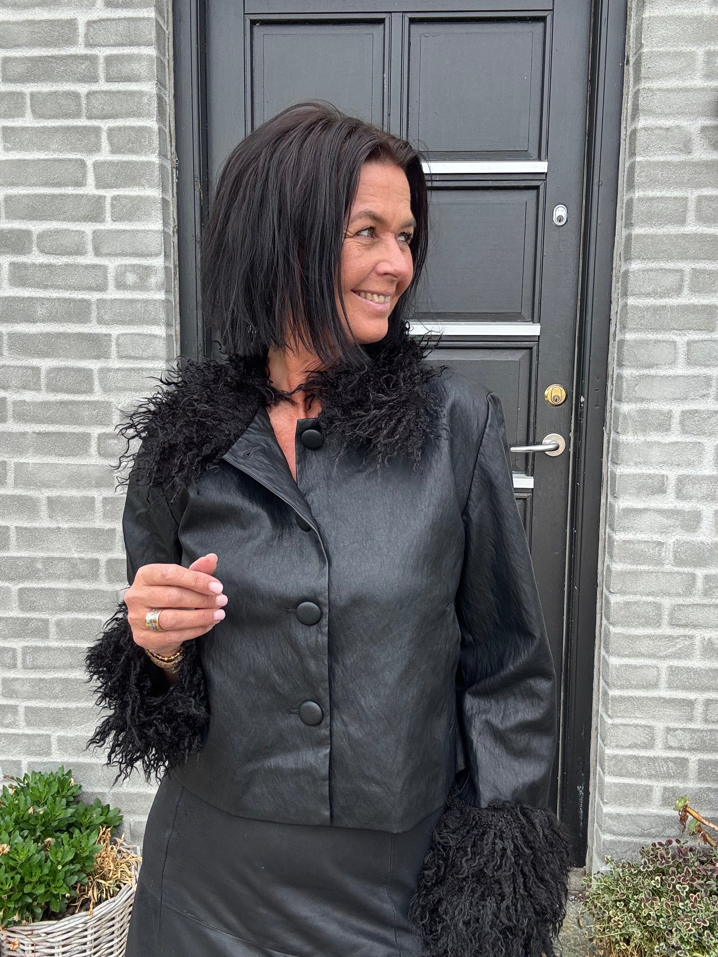 Lollys Laundry Jakke - TracyLL Jakke i Sort