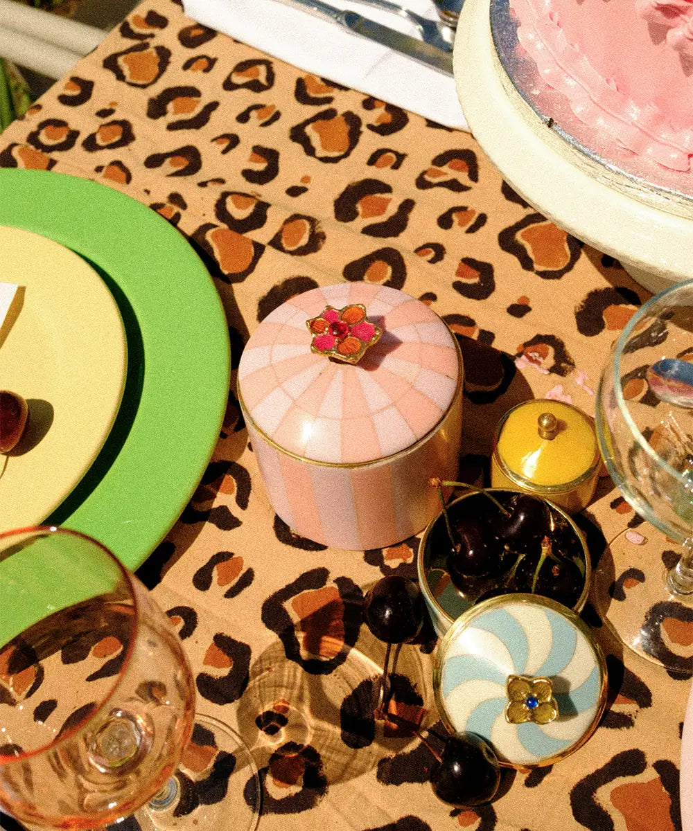 Doing Goods Box - Cameron Circus Box Stor i Pink Strib