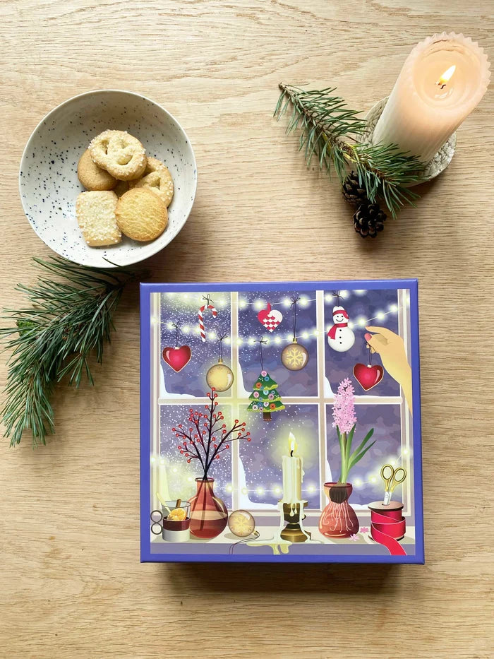 Visse Vasse Puslespil - Christmas Vindue Puslespil 500 Brikker