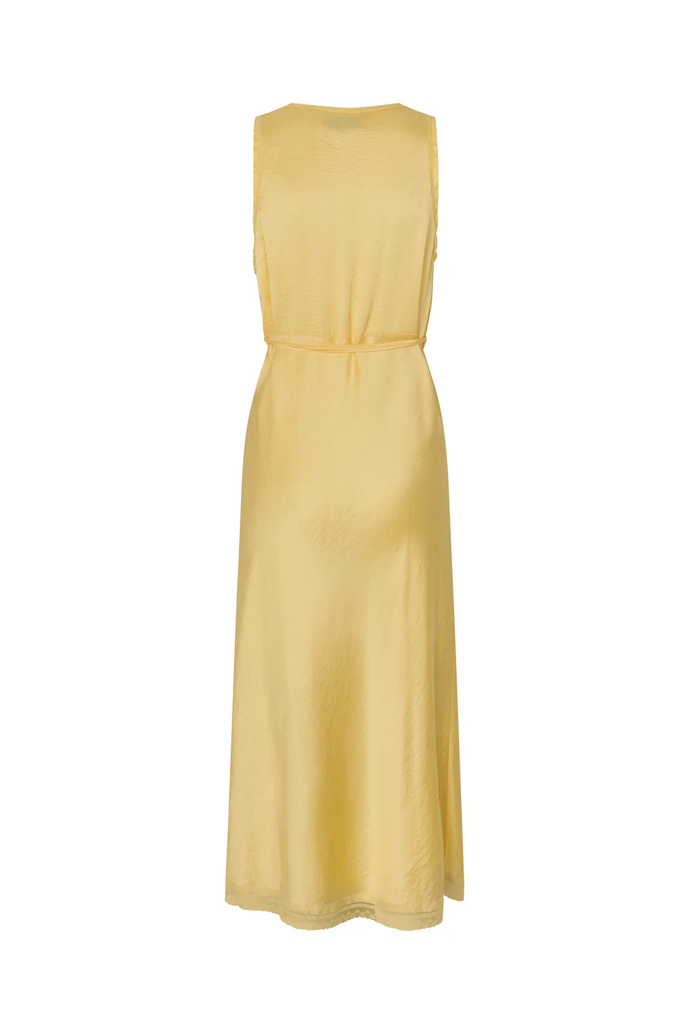 Lollys Laundry Kjole - ClariLL Midi Kjole i Light Yellow