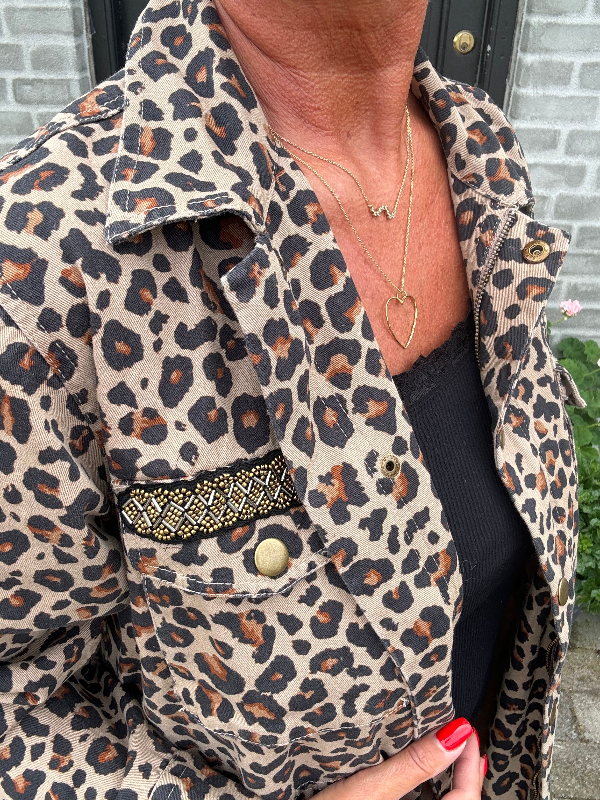 Depeche Jakke - JaneDE Jakke i Leopard