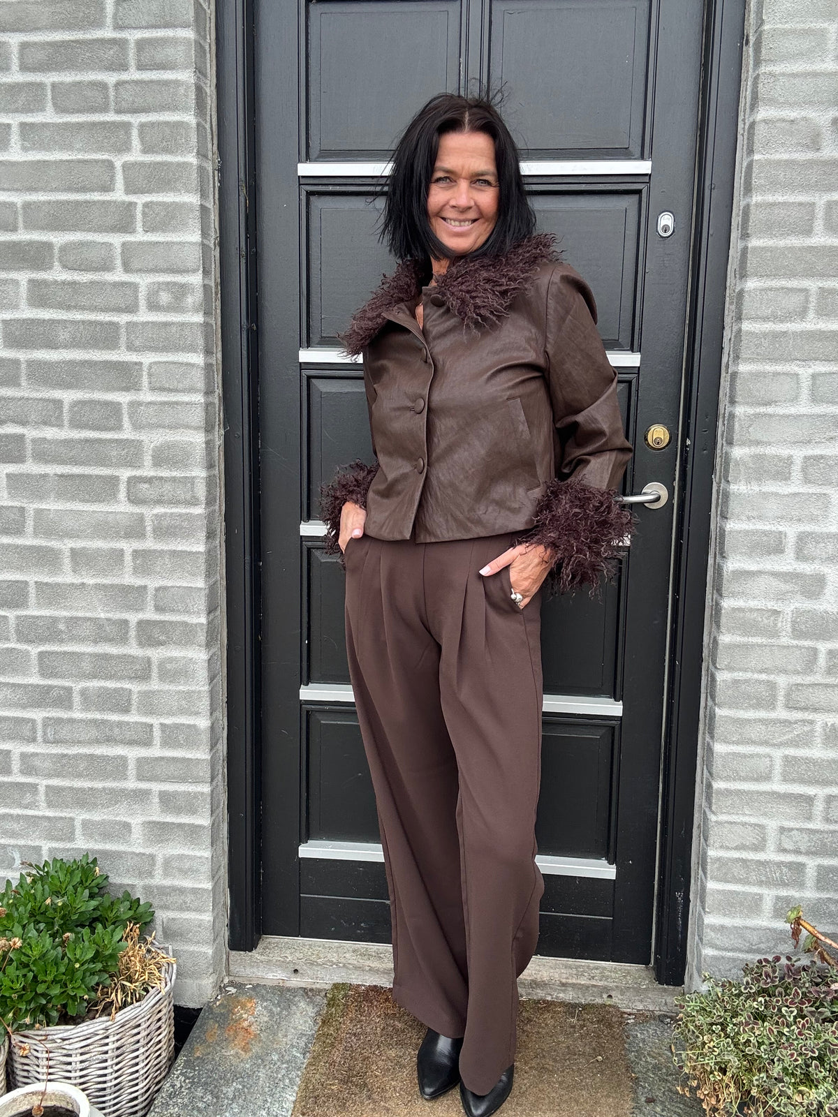 Lollys Laundry Jakke - TracyLL Jakke i Brown