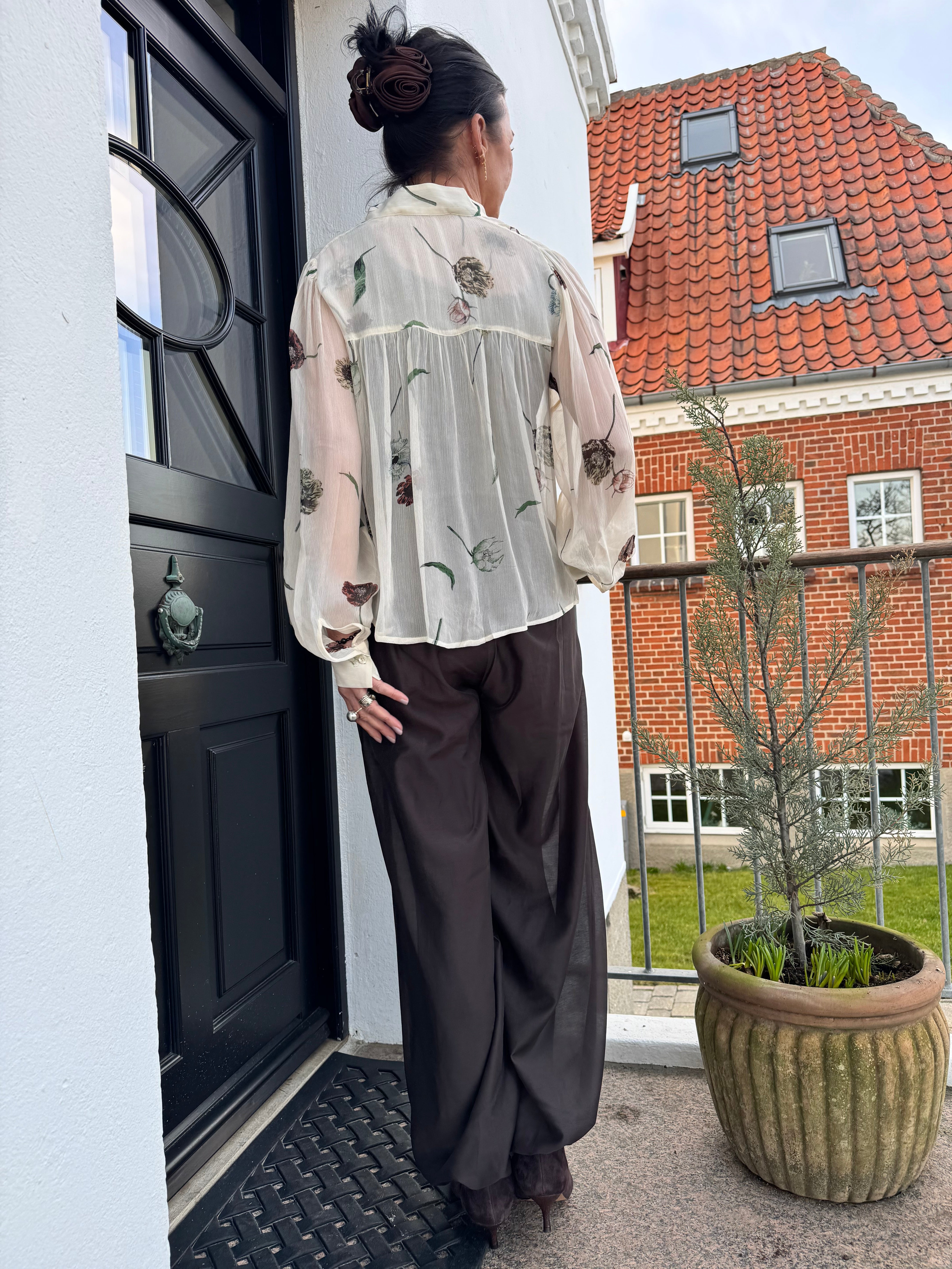 Second Female Bluse - Florala Bluse i Summer Sand