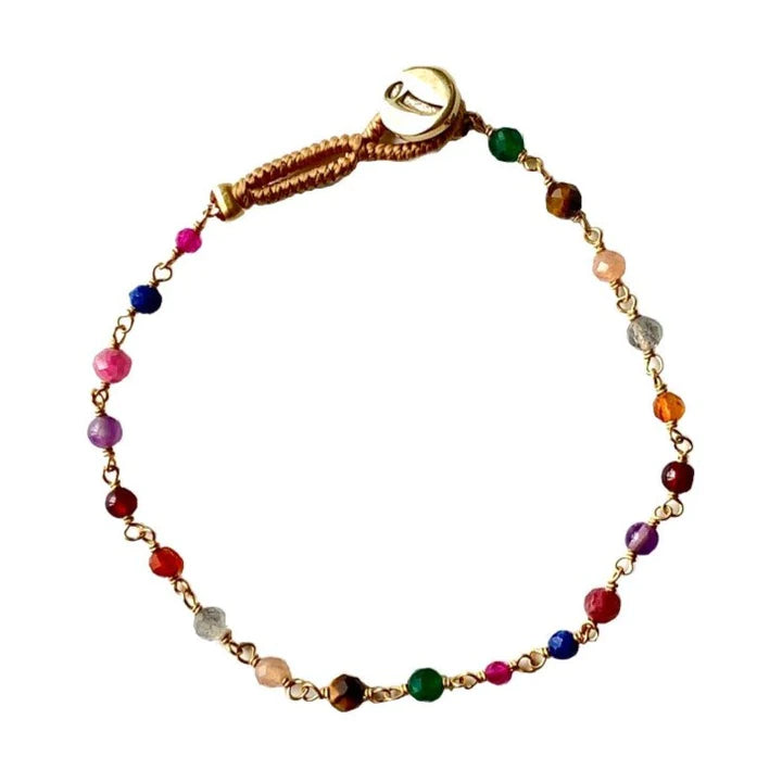 IBU Jewels - DAN01 Dancy Multi Stone Armbånd