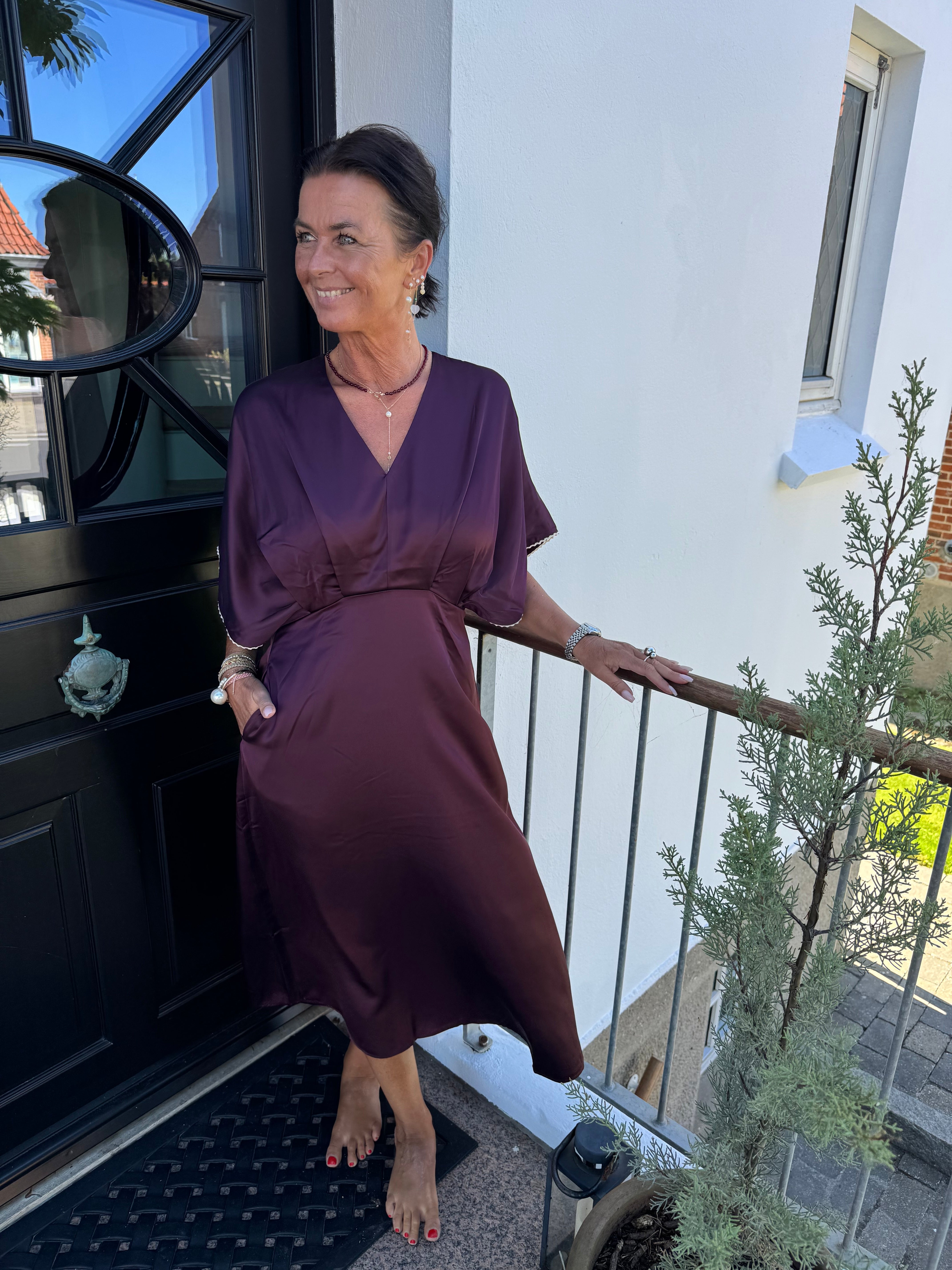 Nümph Kjole - NuSantina Kjole i Winetasting