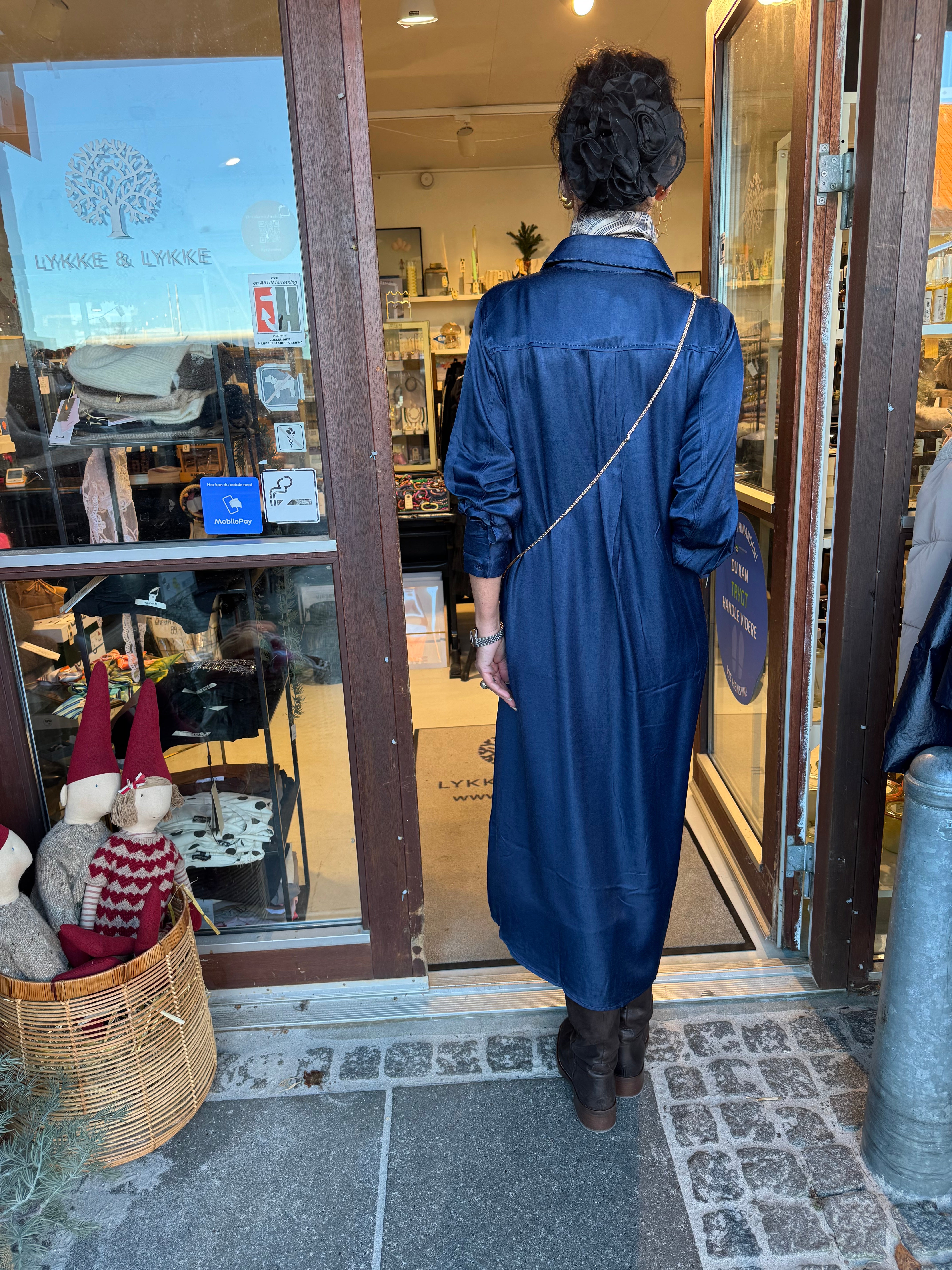 Depeche Kjole - CindyDC Kjole i Midnight Blue