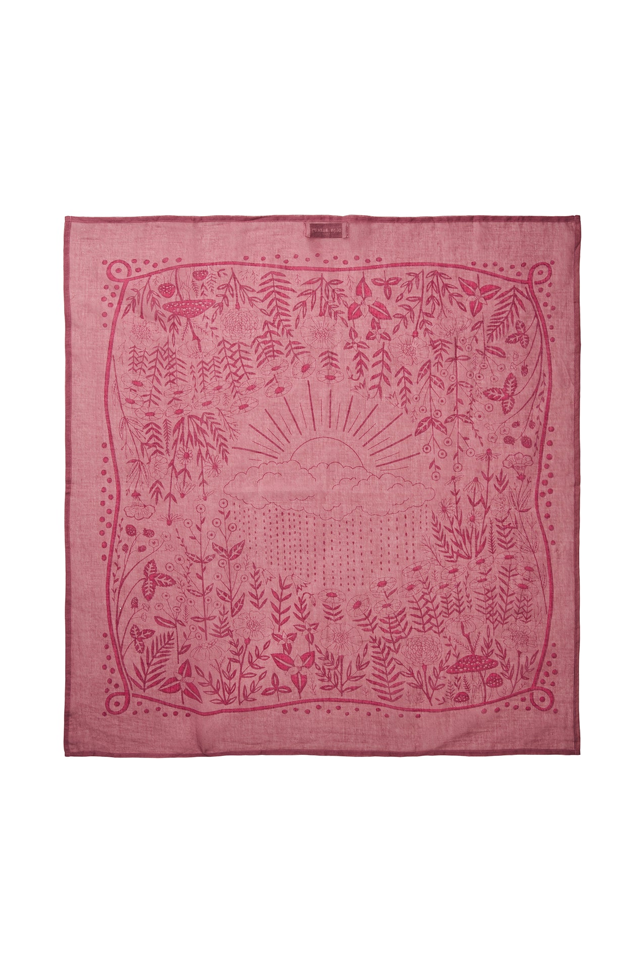 Lollys Laundry Tørklæde - DakotaLL Tørklæde i Dusty Rose