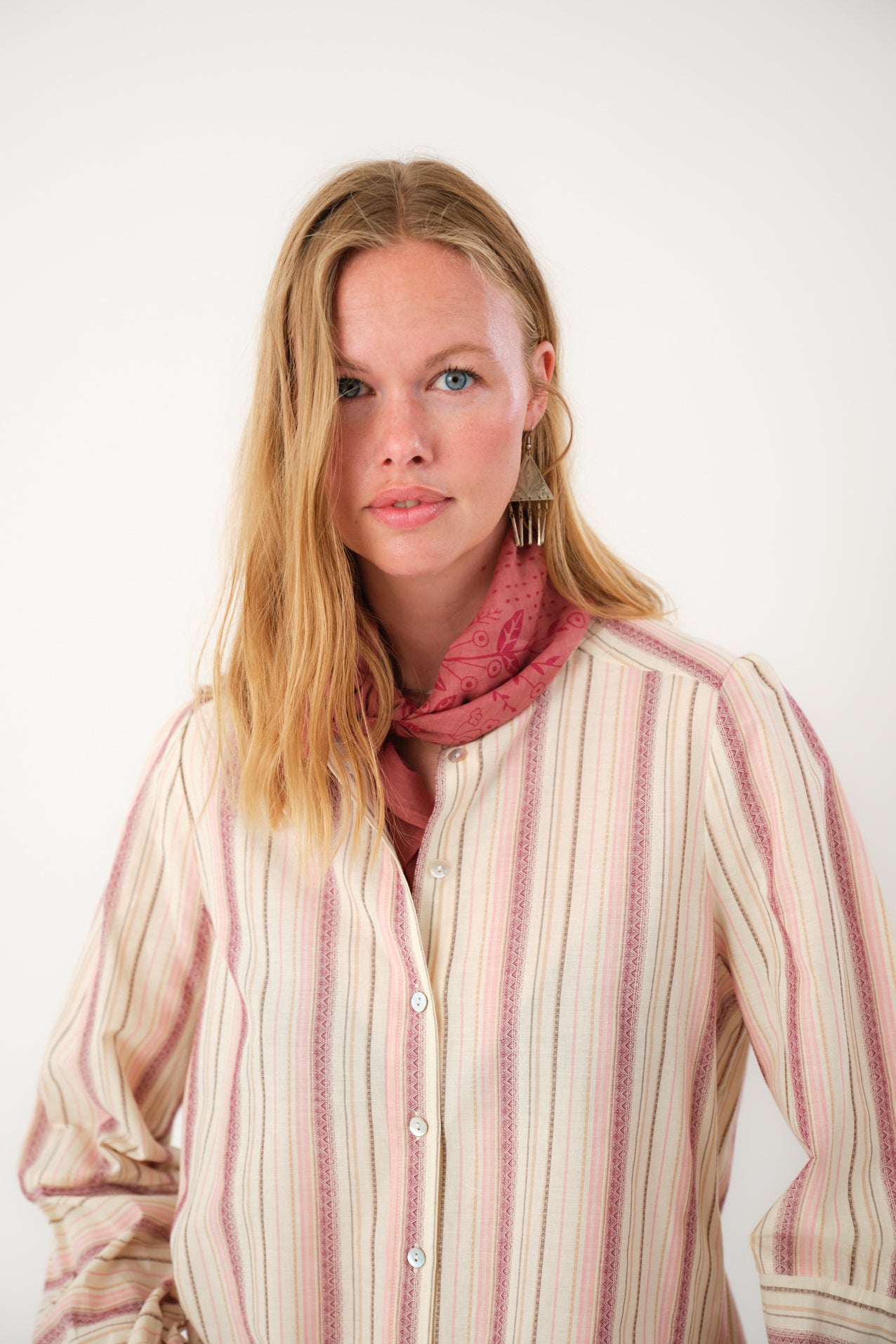 Lollys Laundry Tørklæde - DakotaLL Tørklæde i Dusty Rose