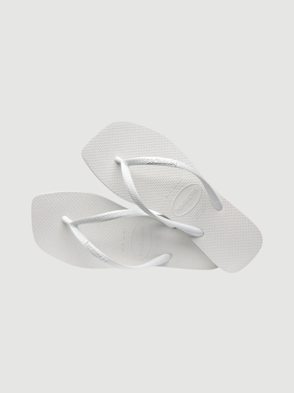 Havaianas Klipklappere - Hav Slim Square Klip Klap i Hvid