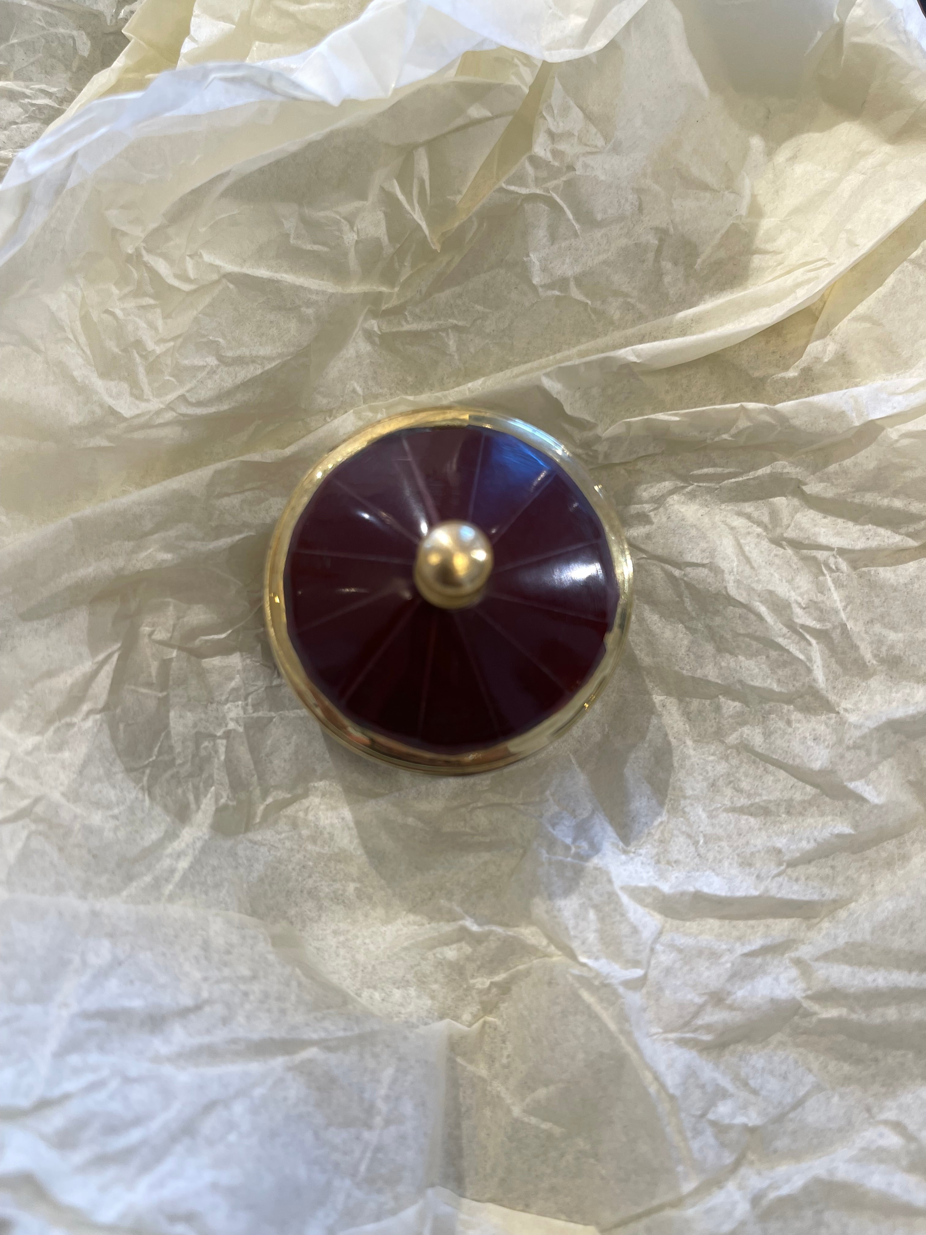 Doing Goods Box - Bailey Circus Box Small Burgundy