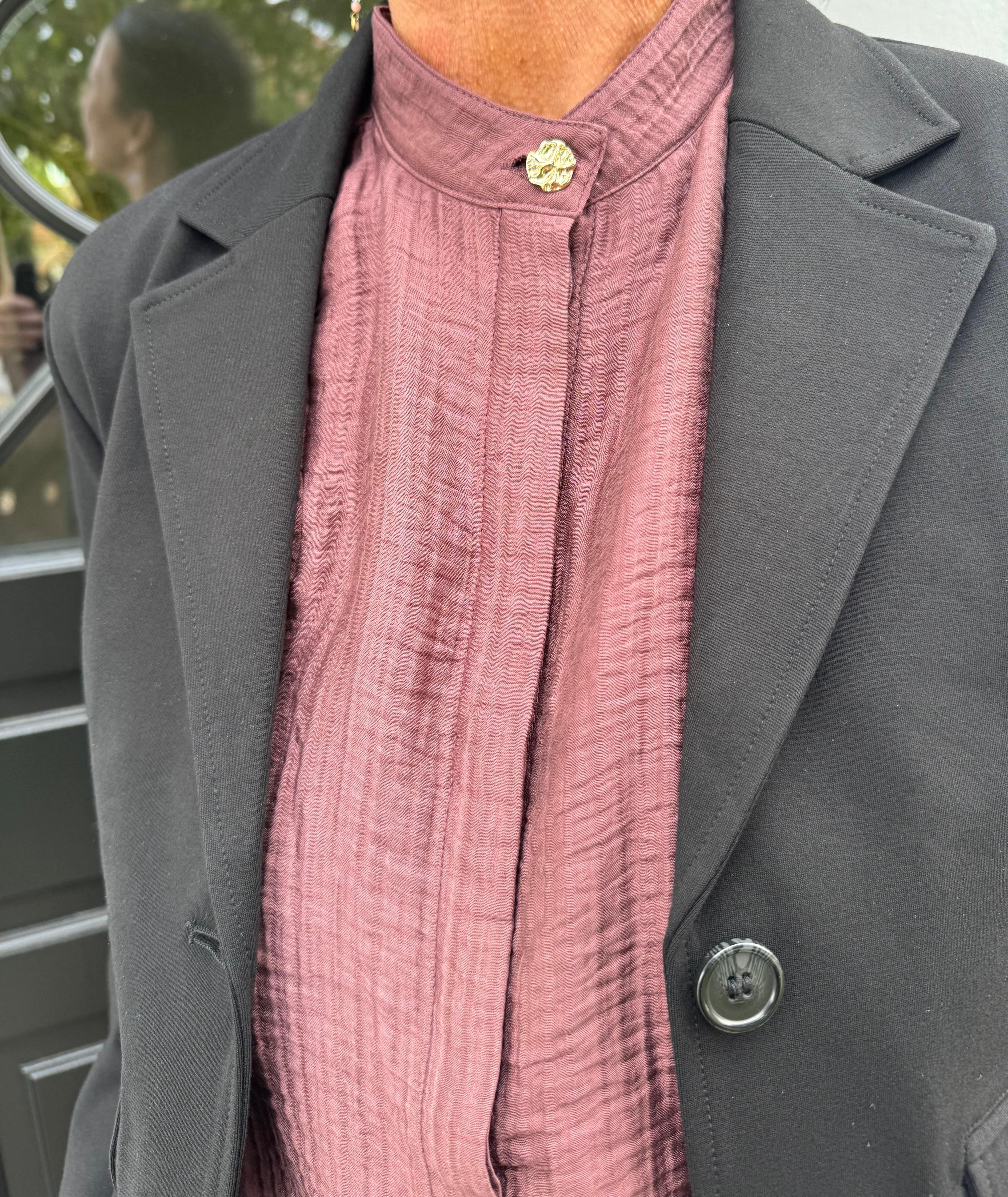 Co´Couture Skjorte - TassyCC Skjorte i Plum