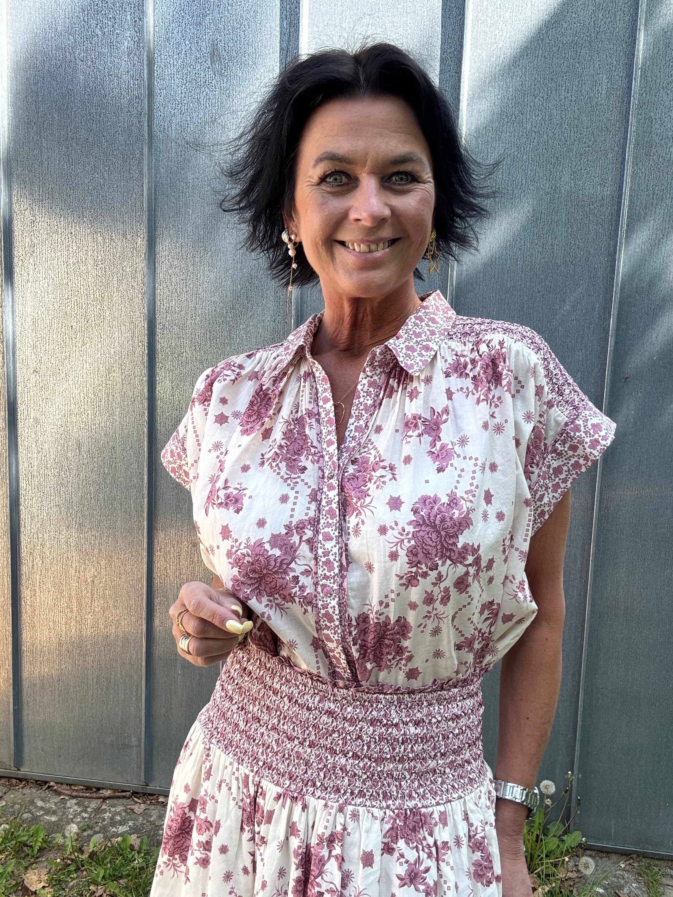 Lollys Laundry Bluse - BadalLL Bluse i Flower Print