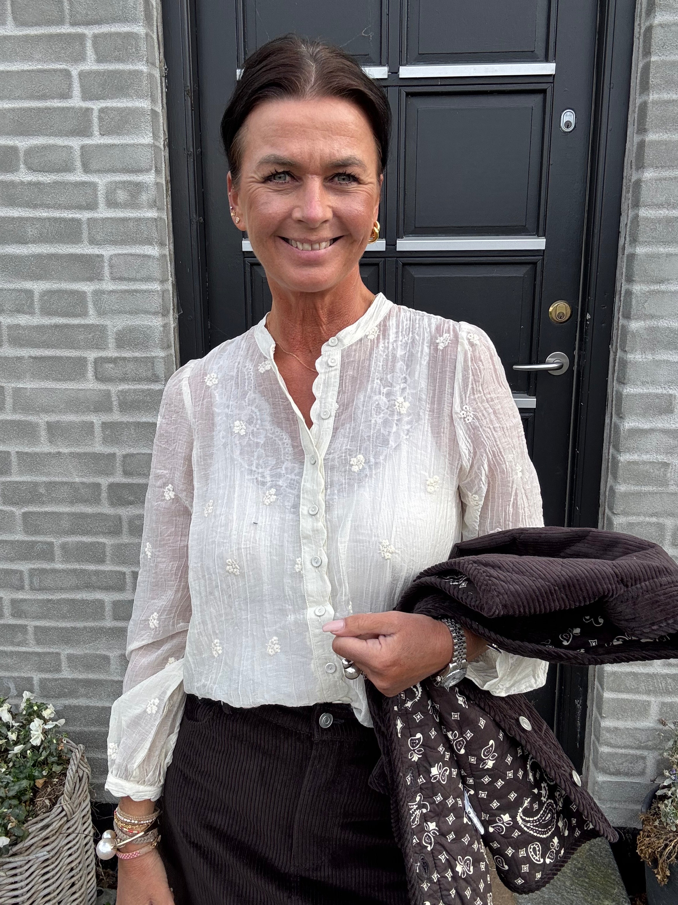 Gossia Bluse - SafieGO Bluse i Creme
