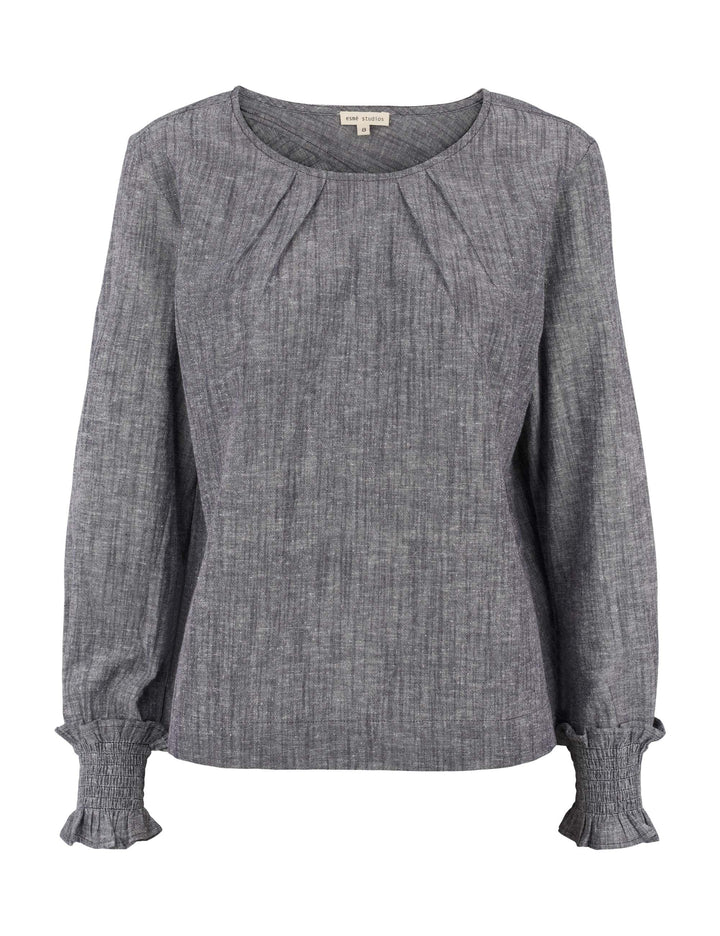 ESMÉ STUDIOS Bluse - ESSolari Bluse i Blue Night