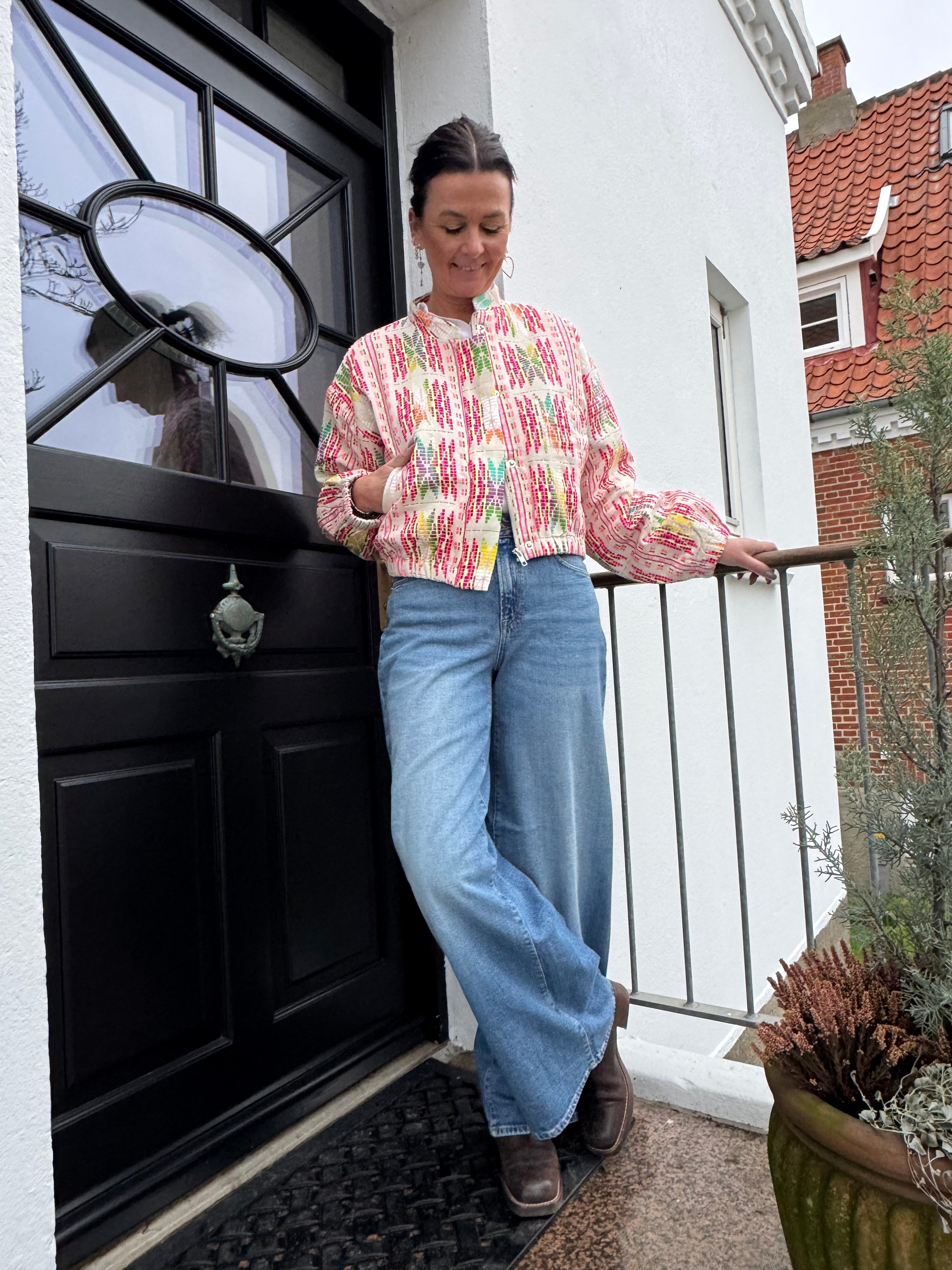 Garcia Jeans - 6618 Celia Ultra Wide Jeans i Medium used