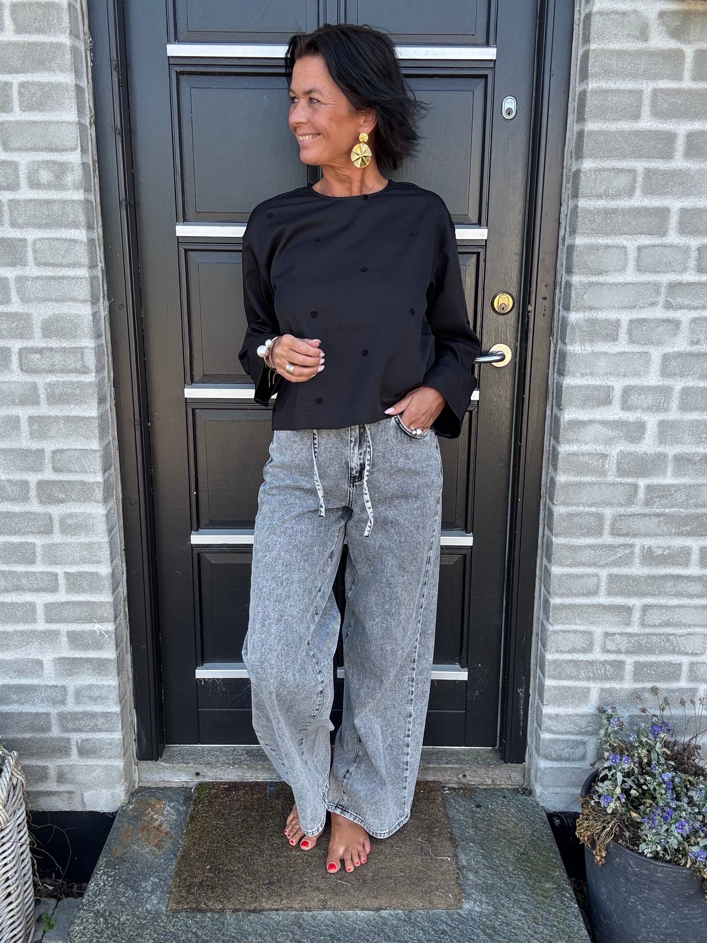 Nümph Jeans - NuBrooklyn Jeans i Light Grey Denim