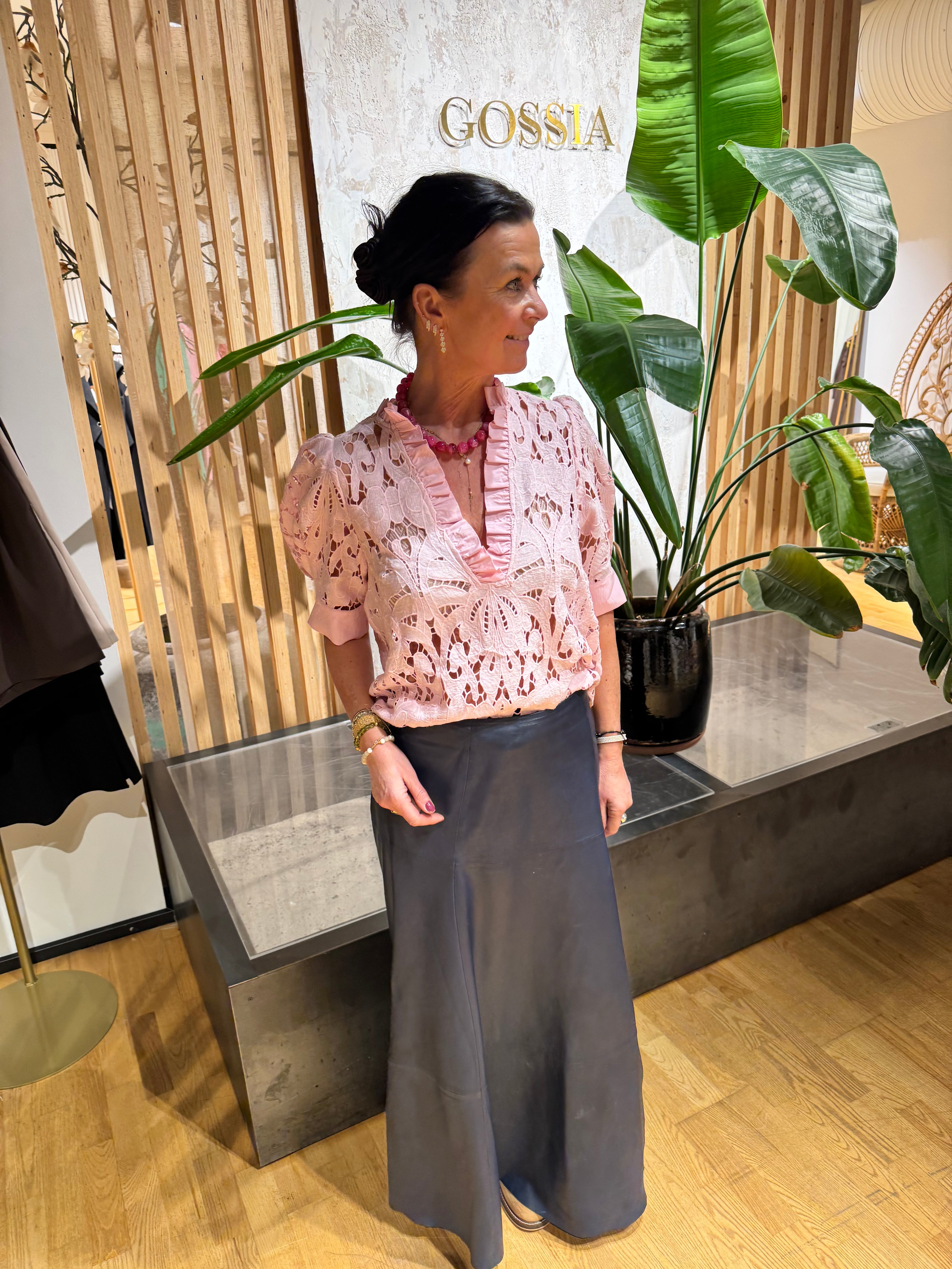 Gossia Bluse - ZeniaGO Bluse i Light Pink