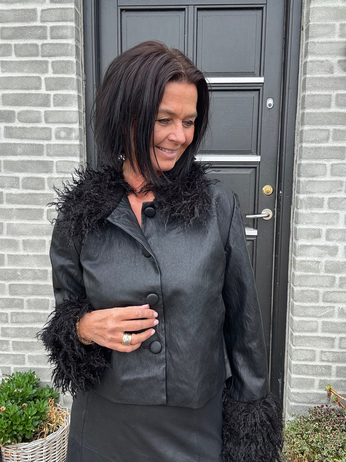 Lollys Laundry Jakke - TracyLL Jakke i Sort