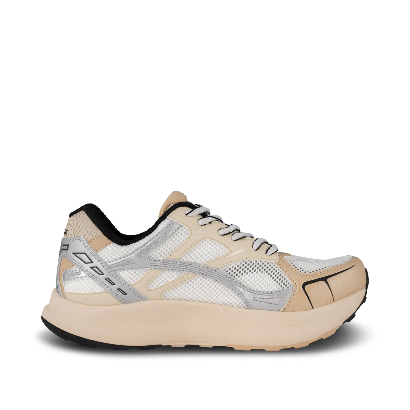 Woden Sneaker - Freja Runner Sneaker i Coffee Creme