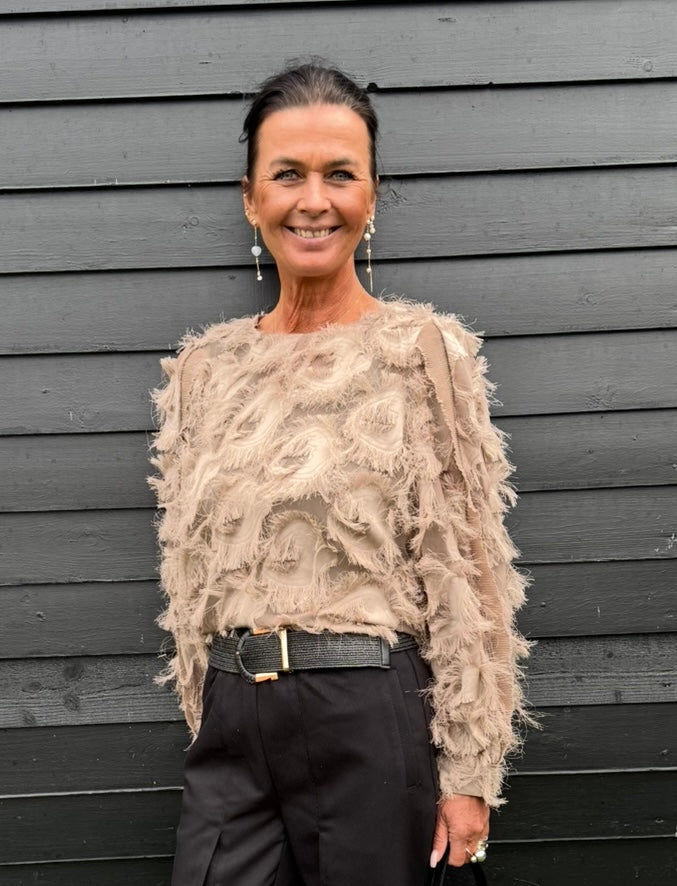 Co´Couture Bluse - SyraCC Bluse i Walnut