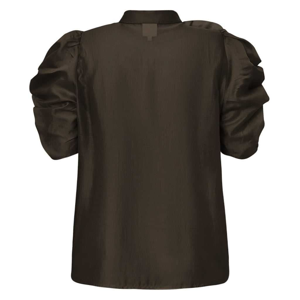 Gossia Bluse - AnnsofiGO Bluse i Coffee