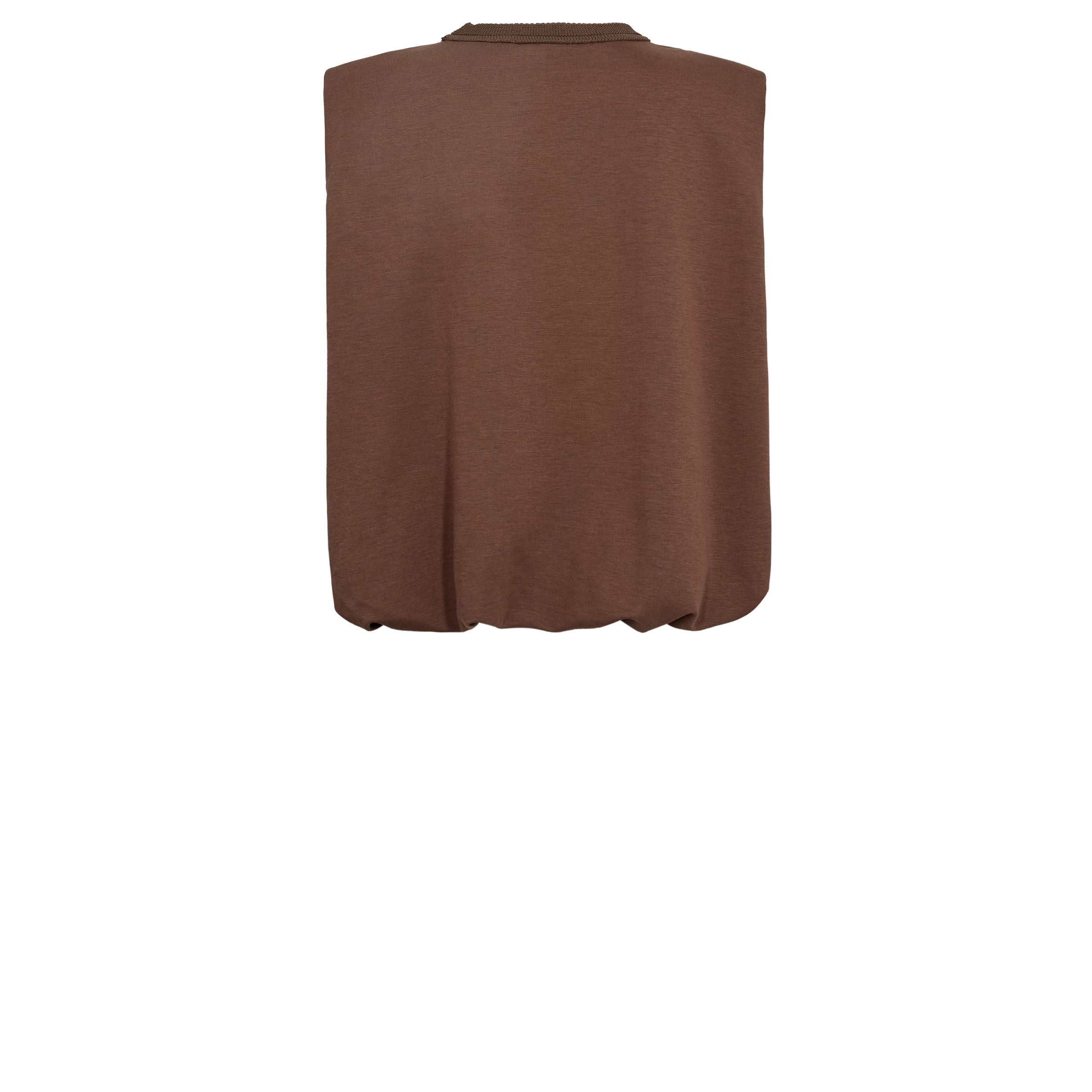 Gossia Vest - AnisaGO Sweat Vest i Coffee