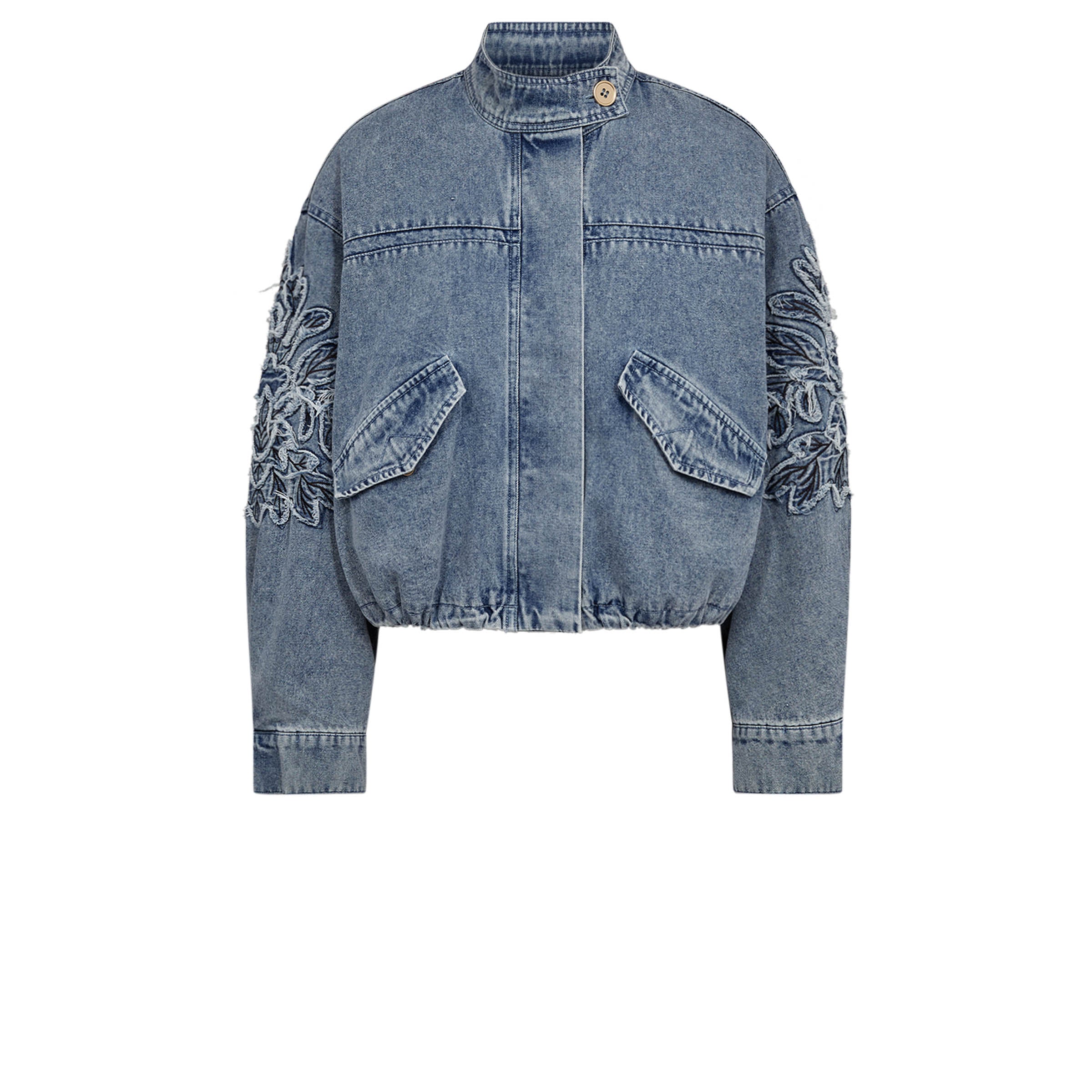 Gossia Jakke - SallieGO Denim Jakke i Denim Blue