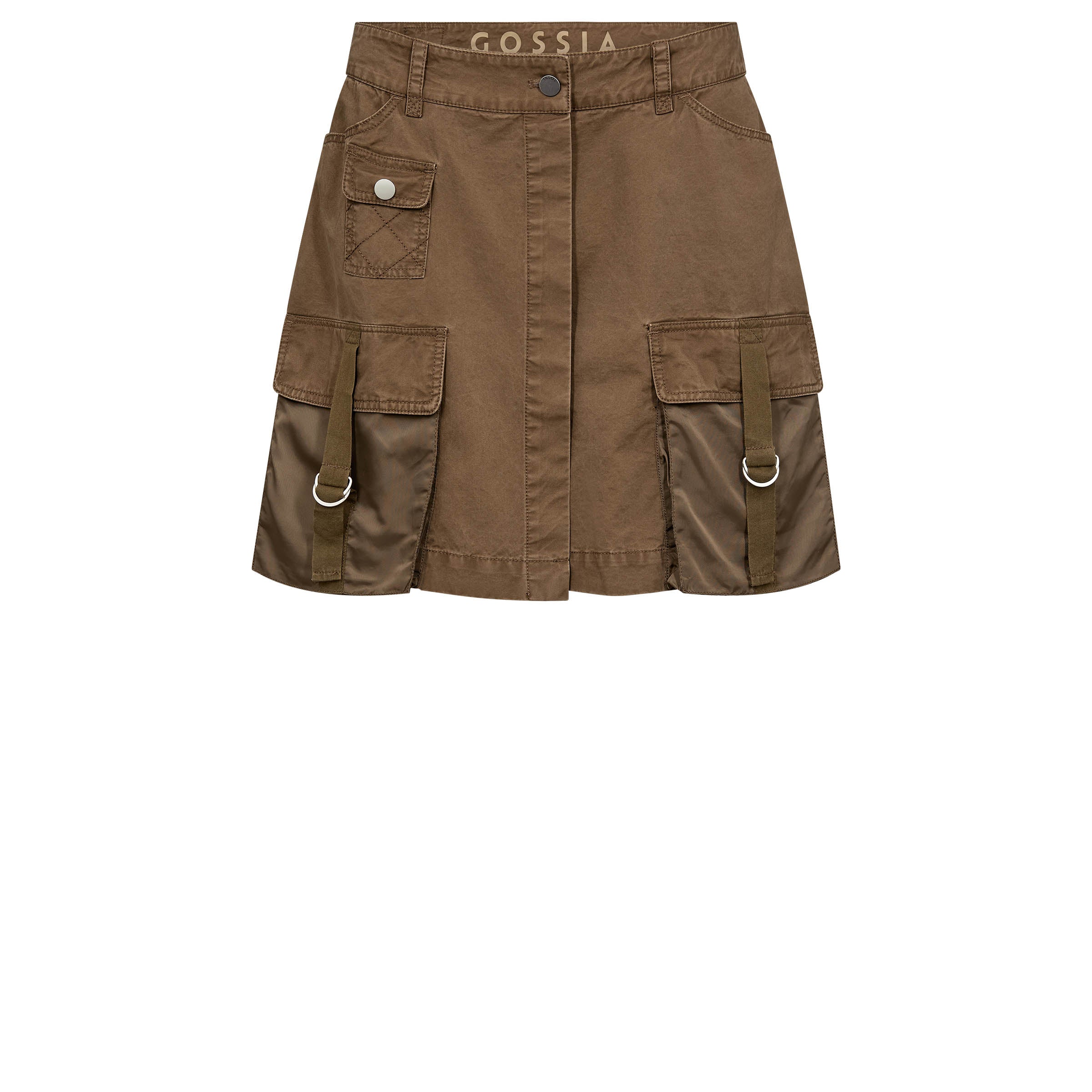 Gossia Nederdel - MarleaGO Nederdel i Khaki Brown