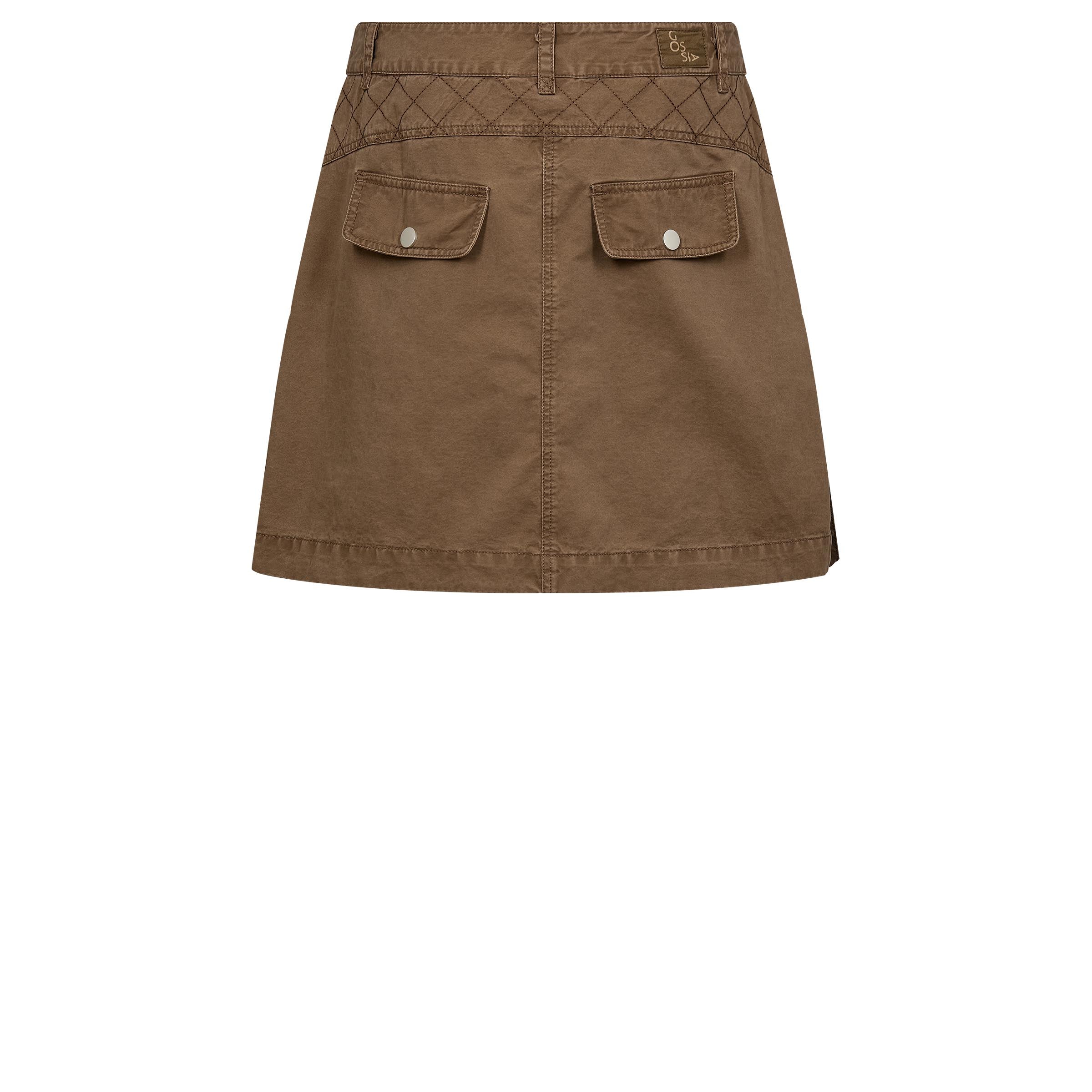 Gossia Nederdel - MarleaGO Nederdel i Khaki Brown