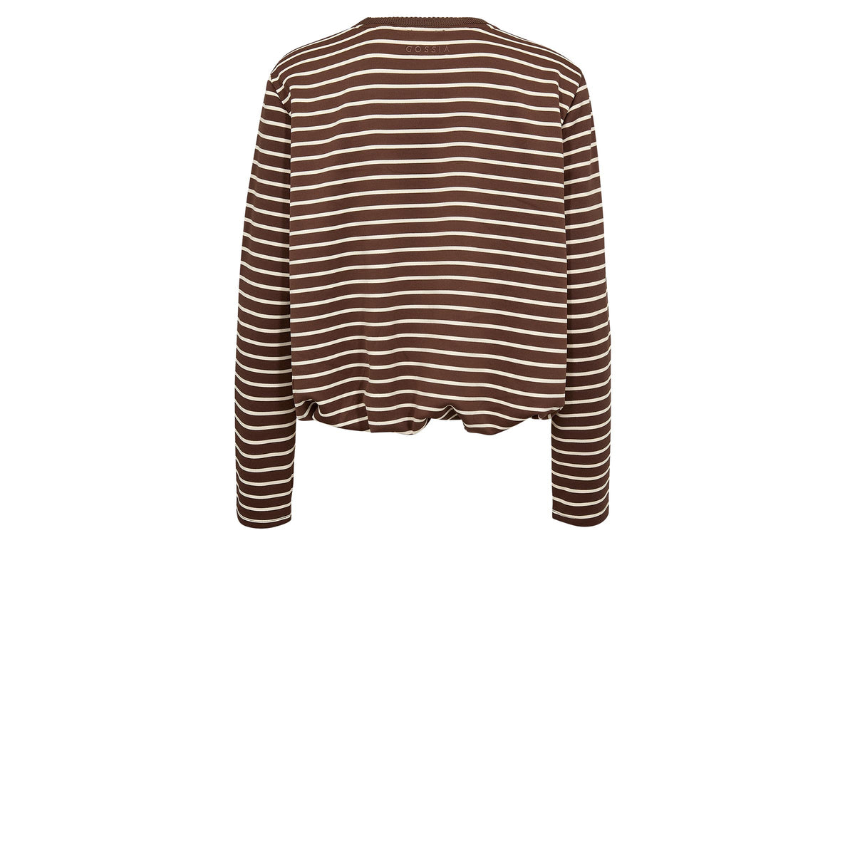 Gossia Bluse - KinneGO Bluse i Brown Stripe