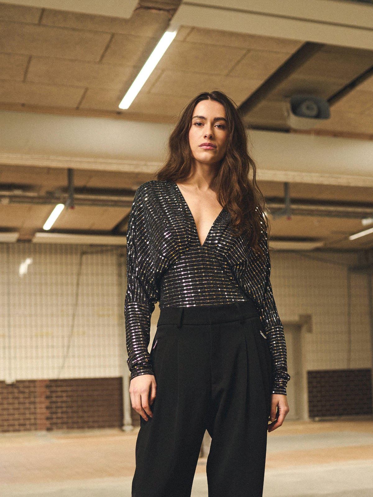 Gossia Bodysuit - FrankaGO Bodysuit i Sort