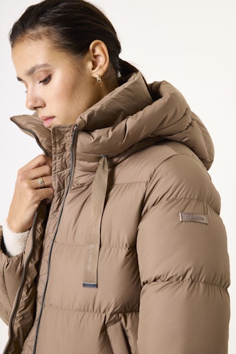 Garcia Jakke - 45675 Ladies Puf Jakke i Winter Taupe