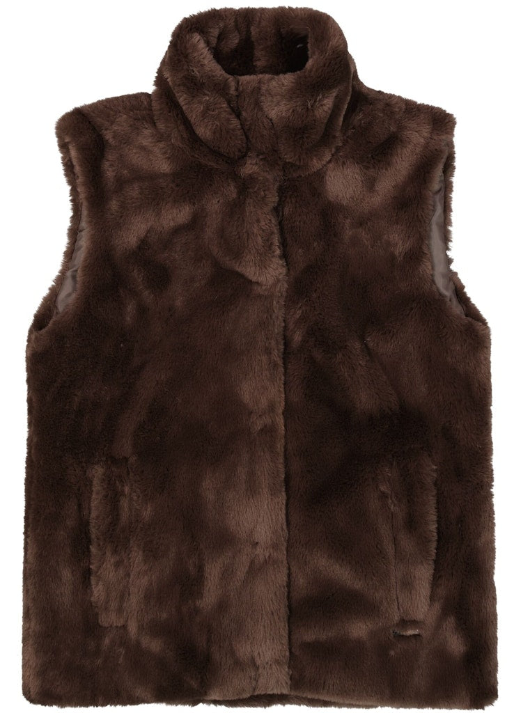 Garcia Vest - 50093 Pels Vest i Night Bronw