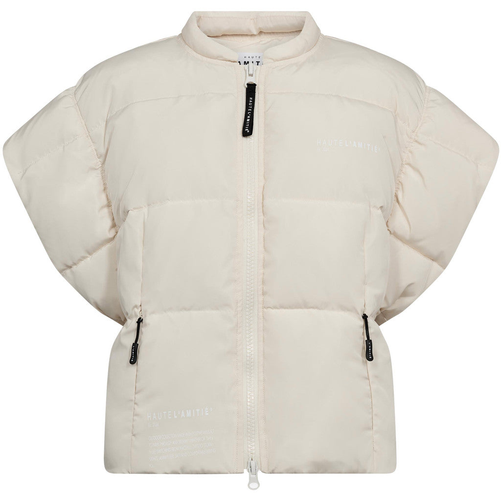 Haute L´amitié Vest - Mount Puffer Vest i Off White