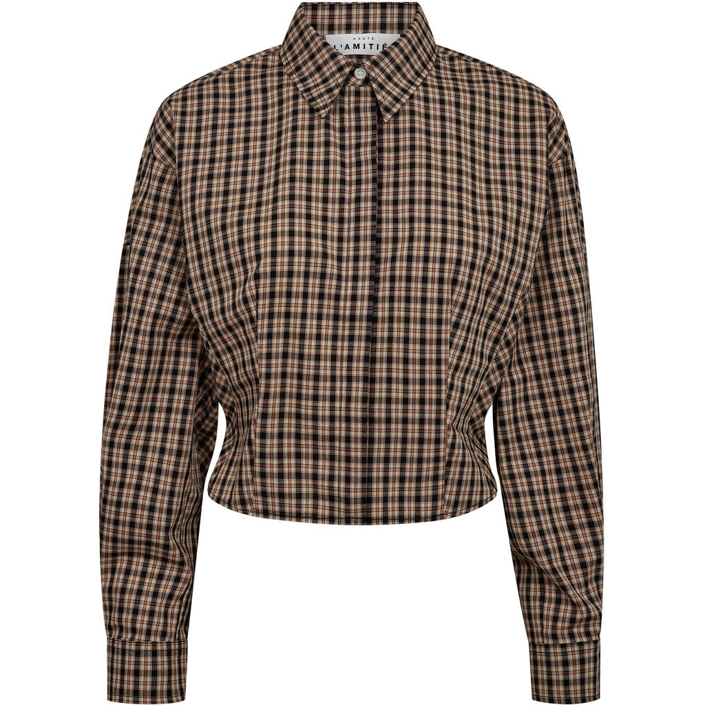 Haute L´amitié Skjorte - Dessert Check Smock Skjorte i Dessert