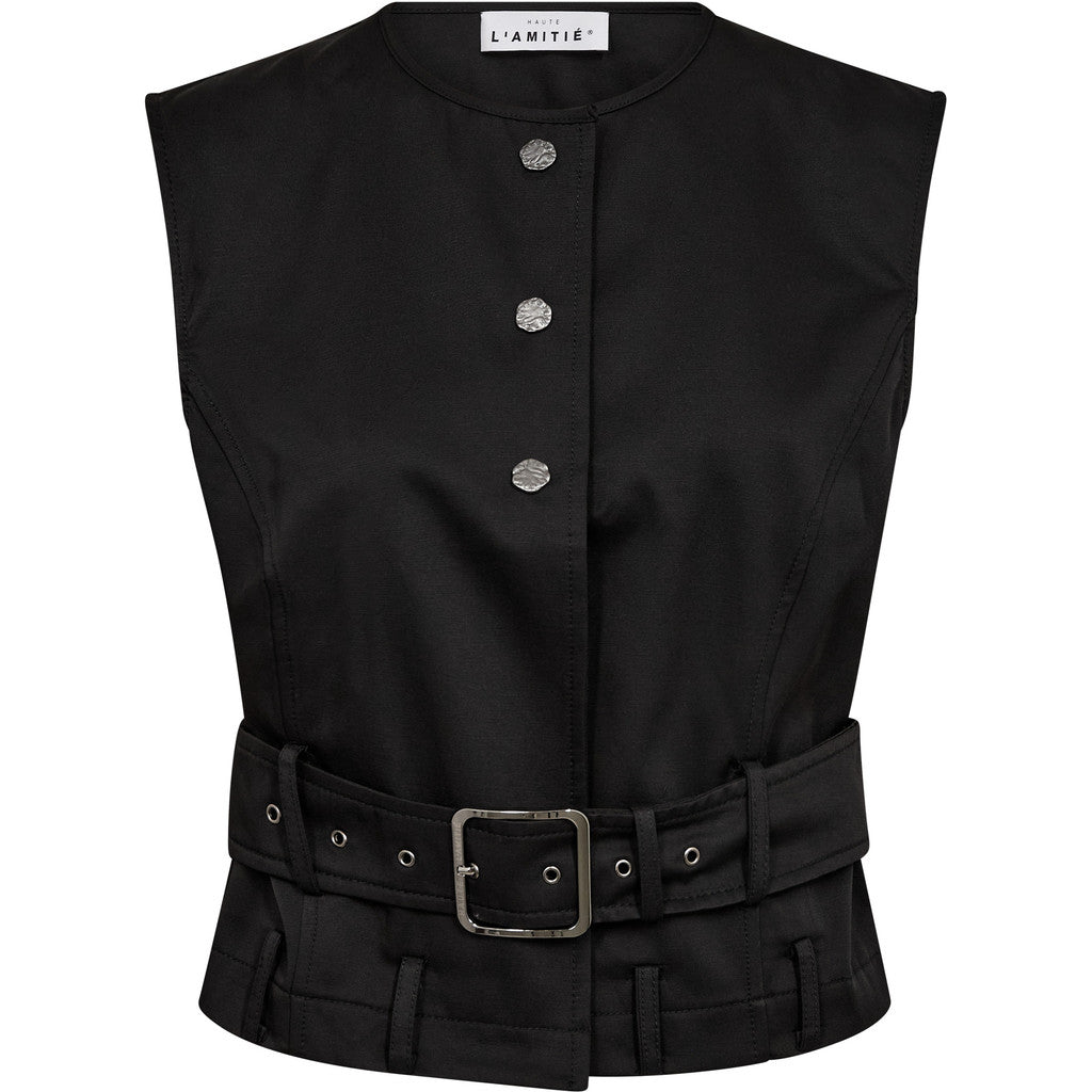 Haute L´amitié Vest - Rabi Belt Vest i Sort
