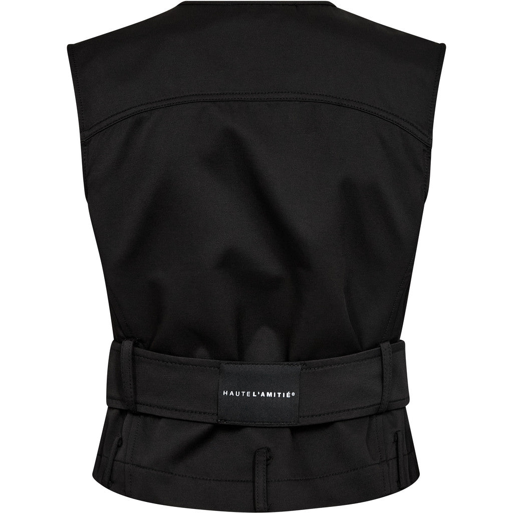 Haute L´amitié Vest - Rabi Belt Vest i Sort