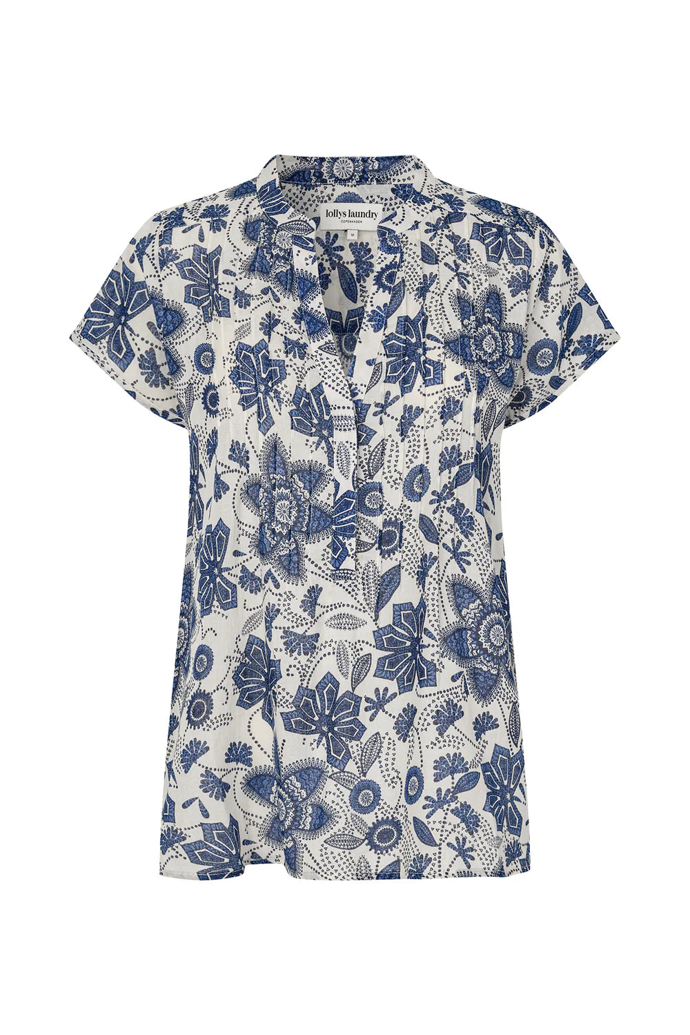Lollys Laundry Top - HeatherLL Top i Blue