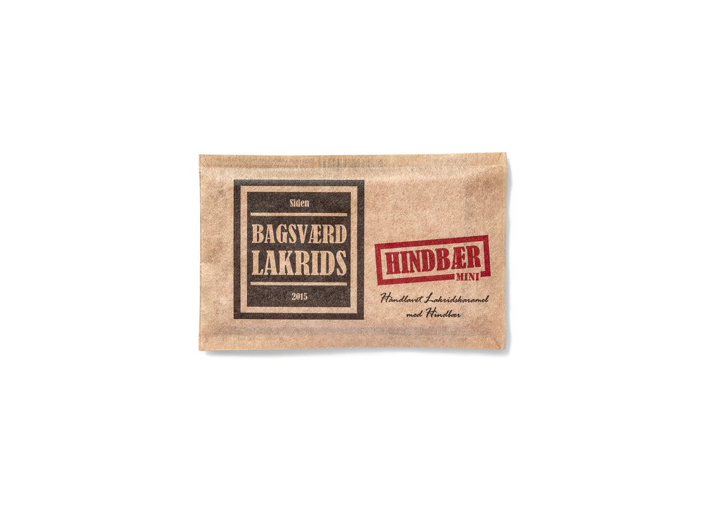 Bagsværd Lakrids - Mini Plade Lakrids Med Hindbær Smag