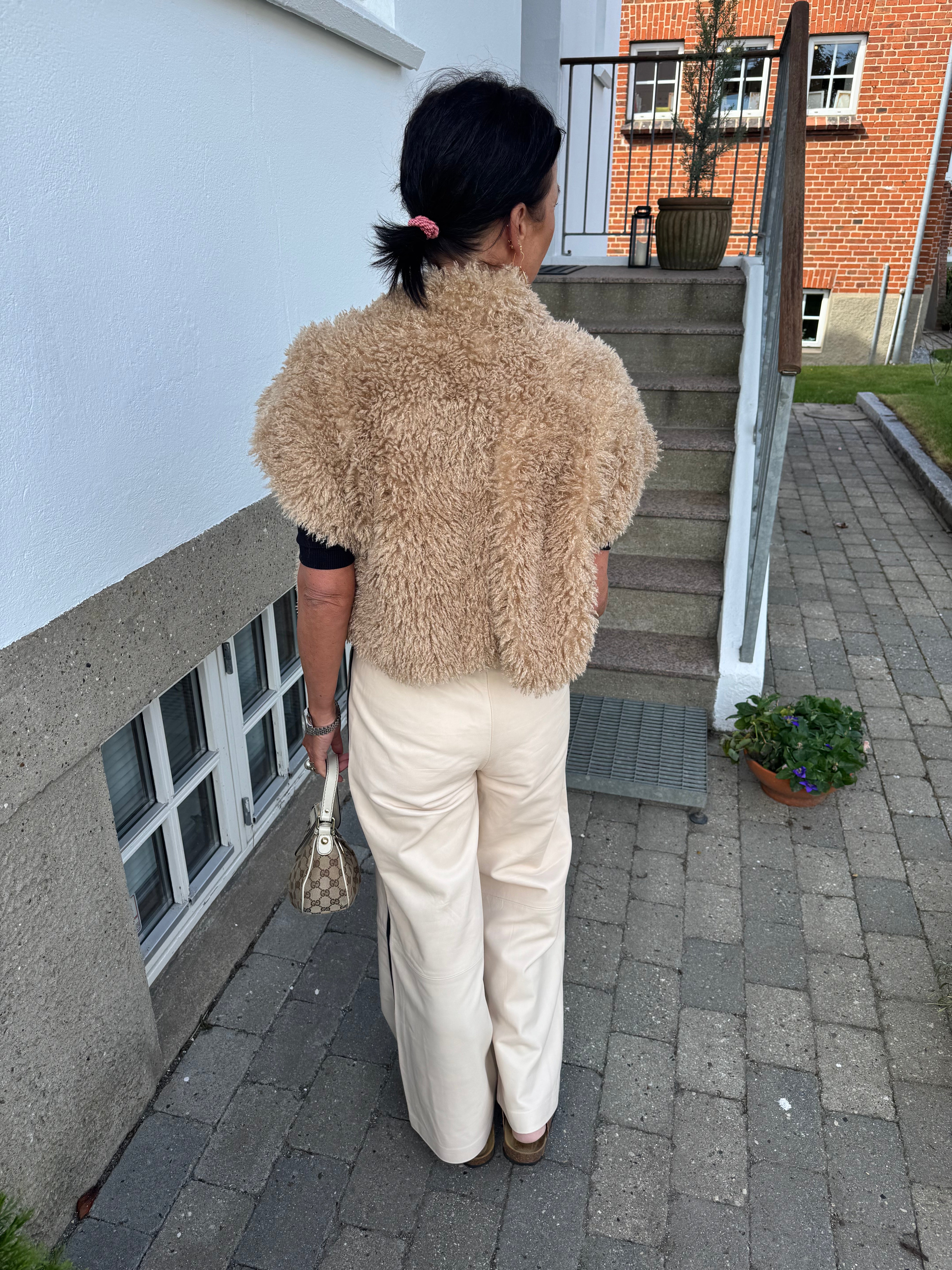 Gossia Bukser - VenturaGO Skind Bukser i Champagne