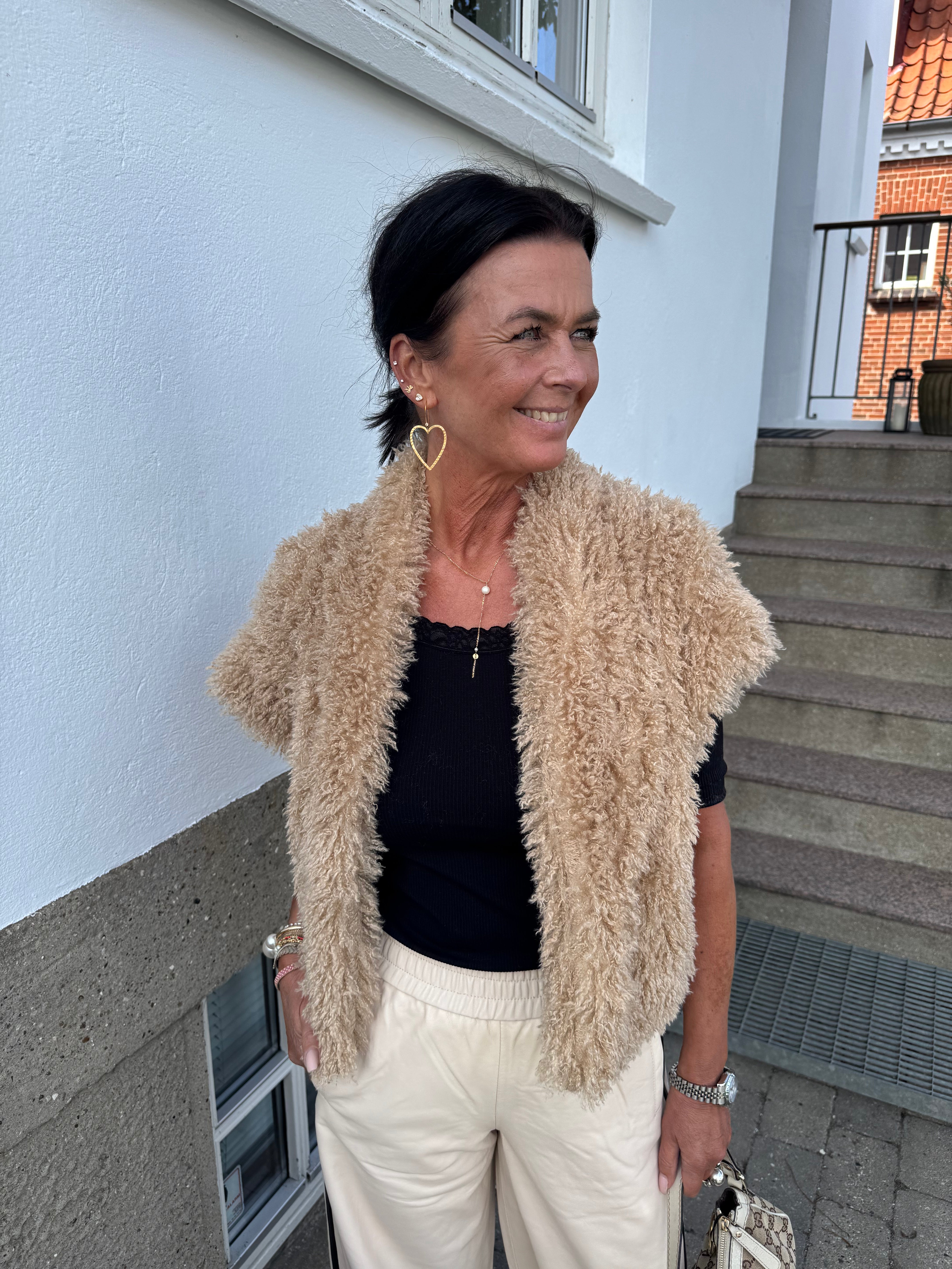Gossia Vest - MusseGO Vest i Sand