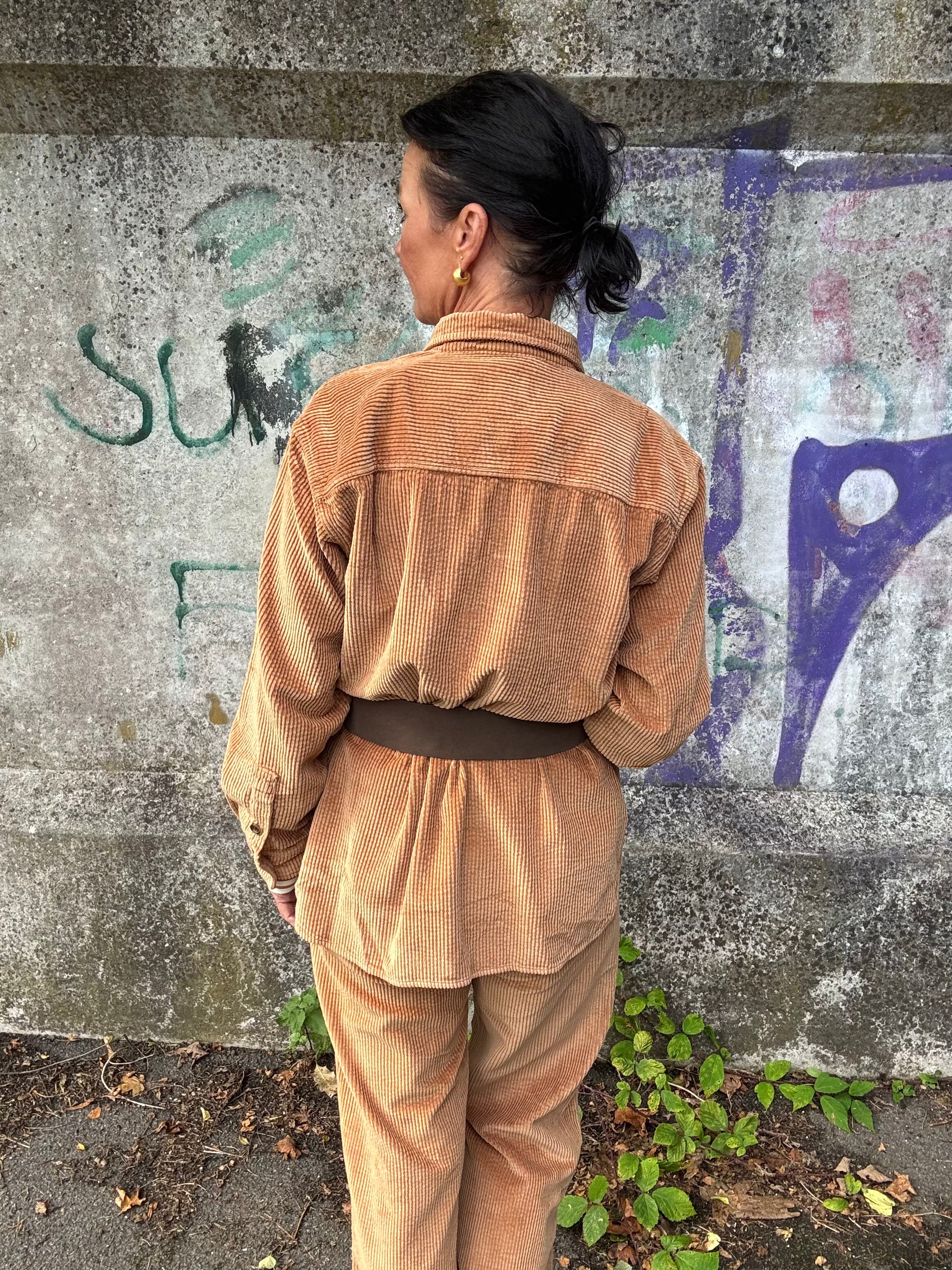 ESMÉ STUDIOS Skjorte - ESMaxia Boxy Skjorte i Chipmunk