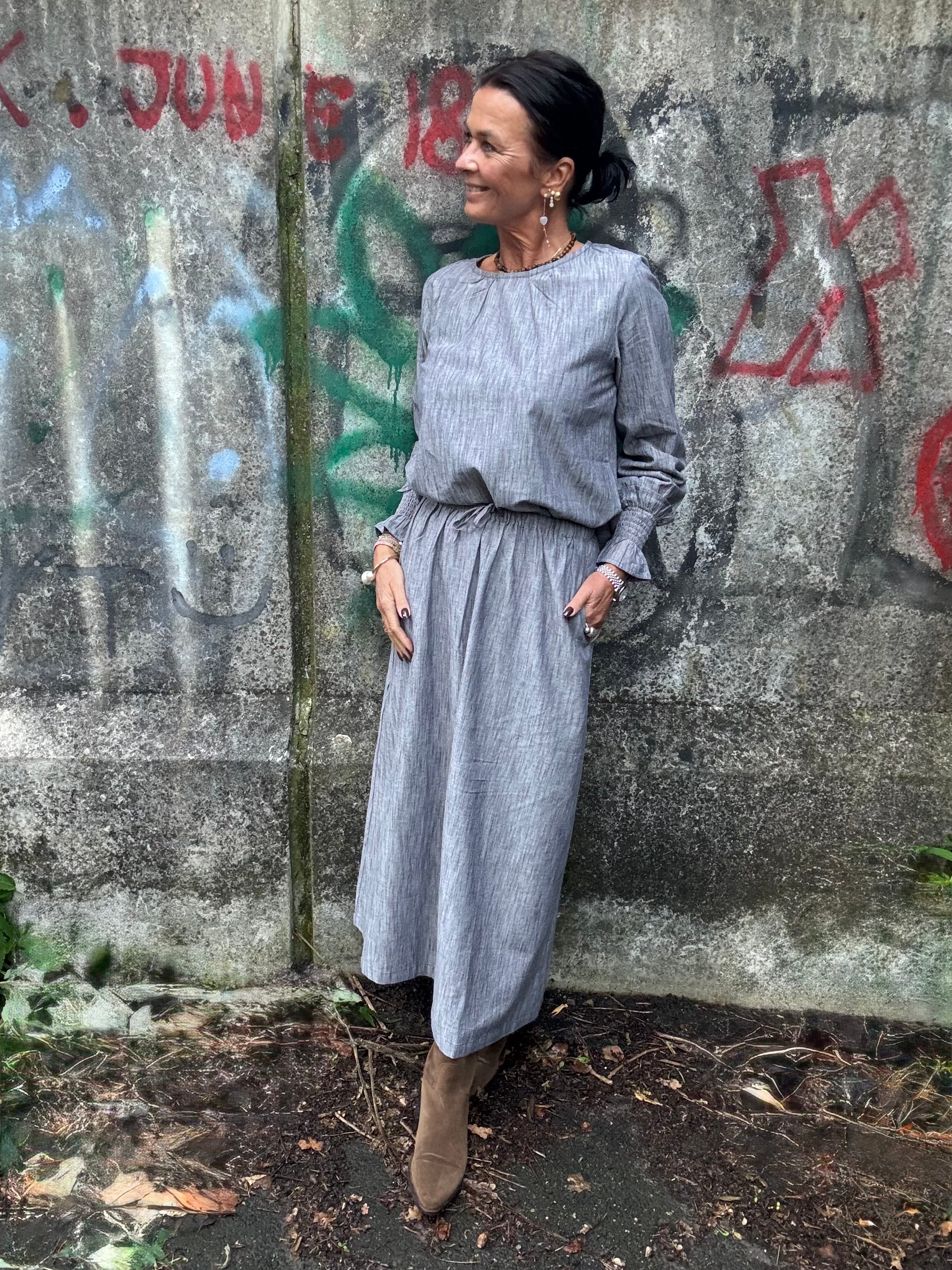 ESMÉ STUDIOS Bluse - ESSolari Bluse i Blue Night