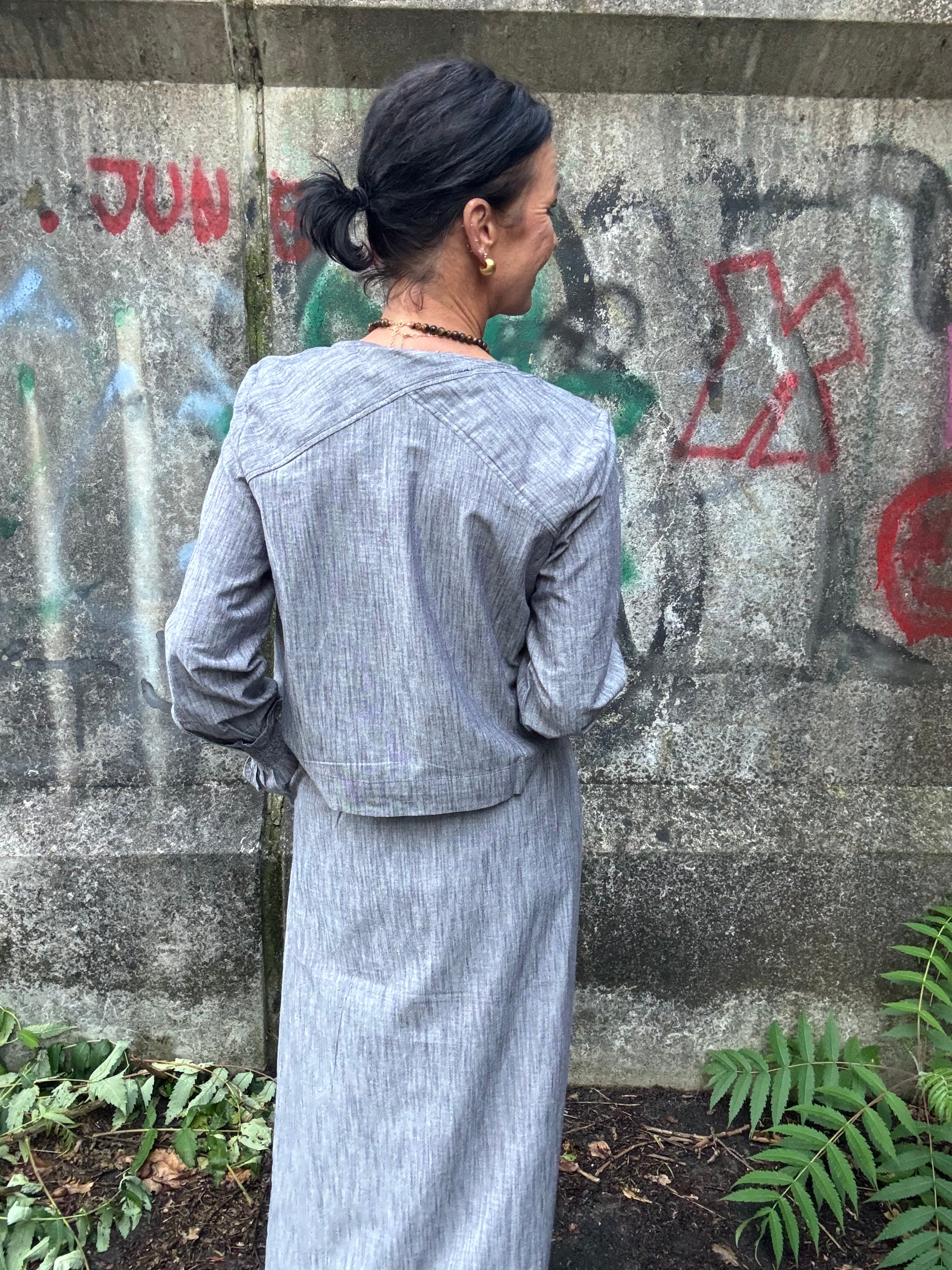ESMÉ STUDIOS Bluse - ESSolari Bluse i Blue Night