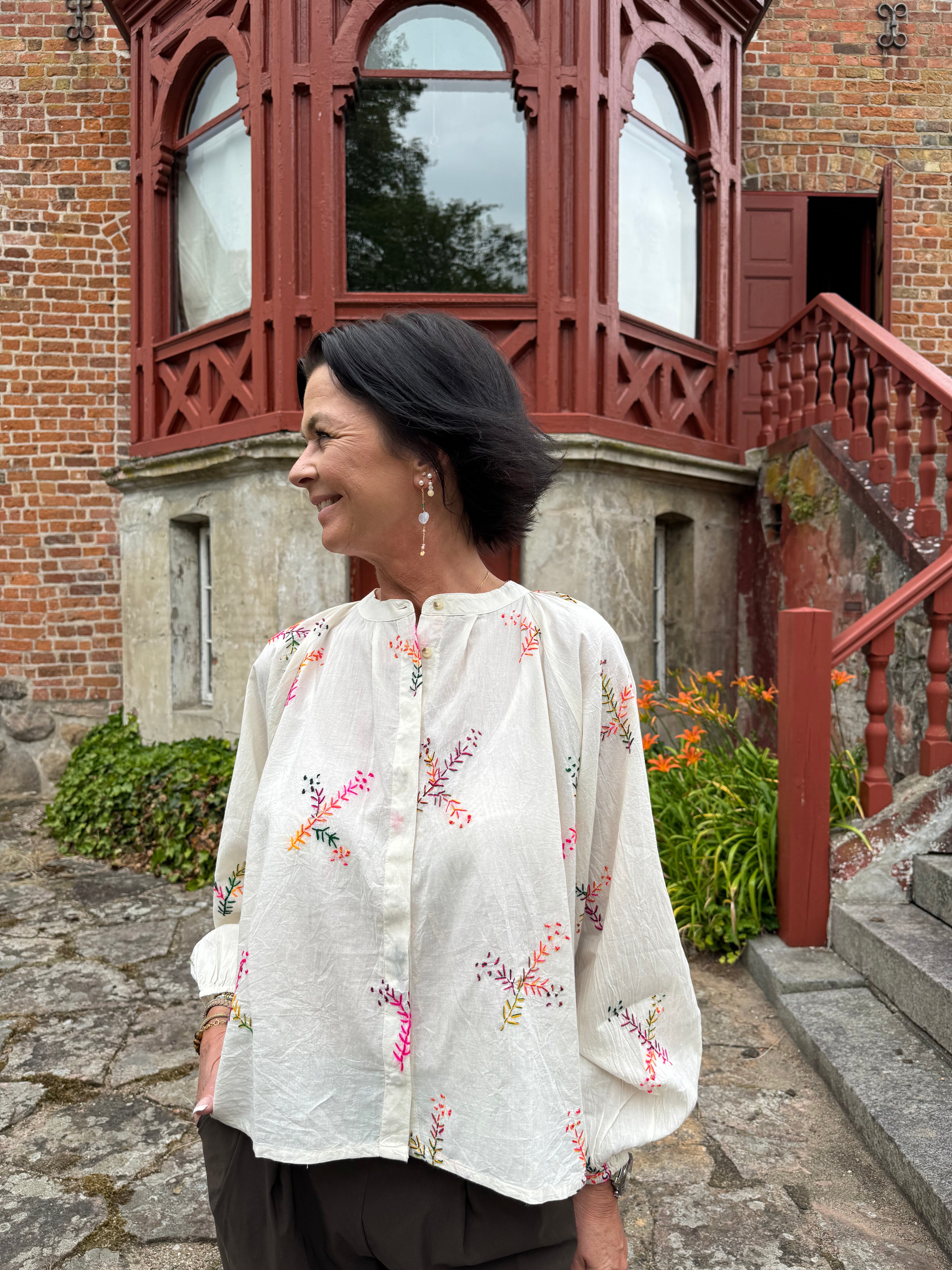 Lollys Laundry Skjorte - HaileyLL Skjorte i Creme